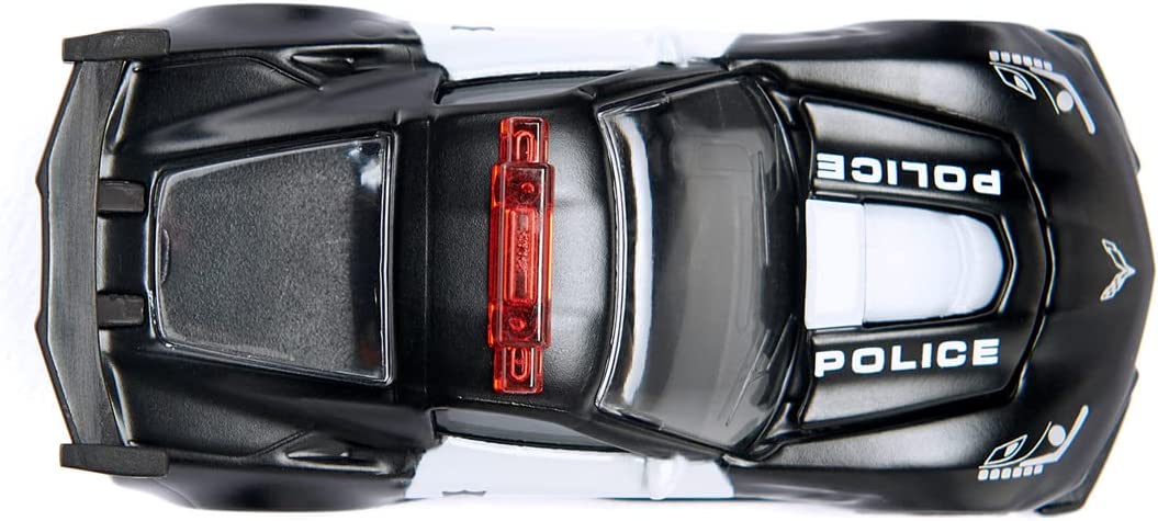 Hot Deal: Siku 1545 Police Version Chevrolet Corvette ZR1 Muscle Car