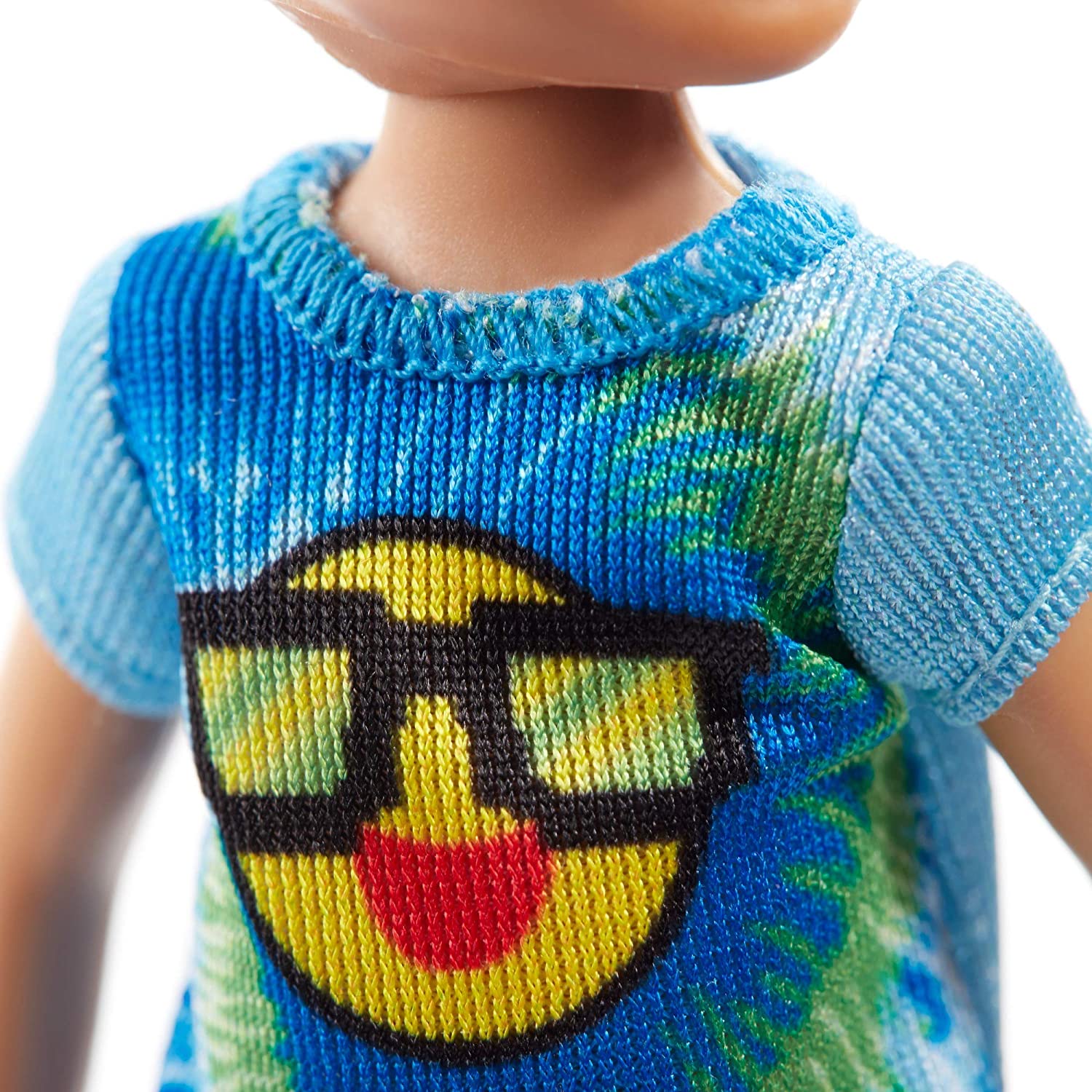 Hot Sale! Barbie Club Chelsea Doll with Emoji Tie - Die Fashion for Endless Fun
