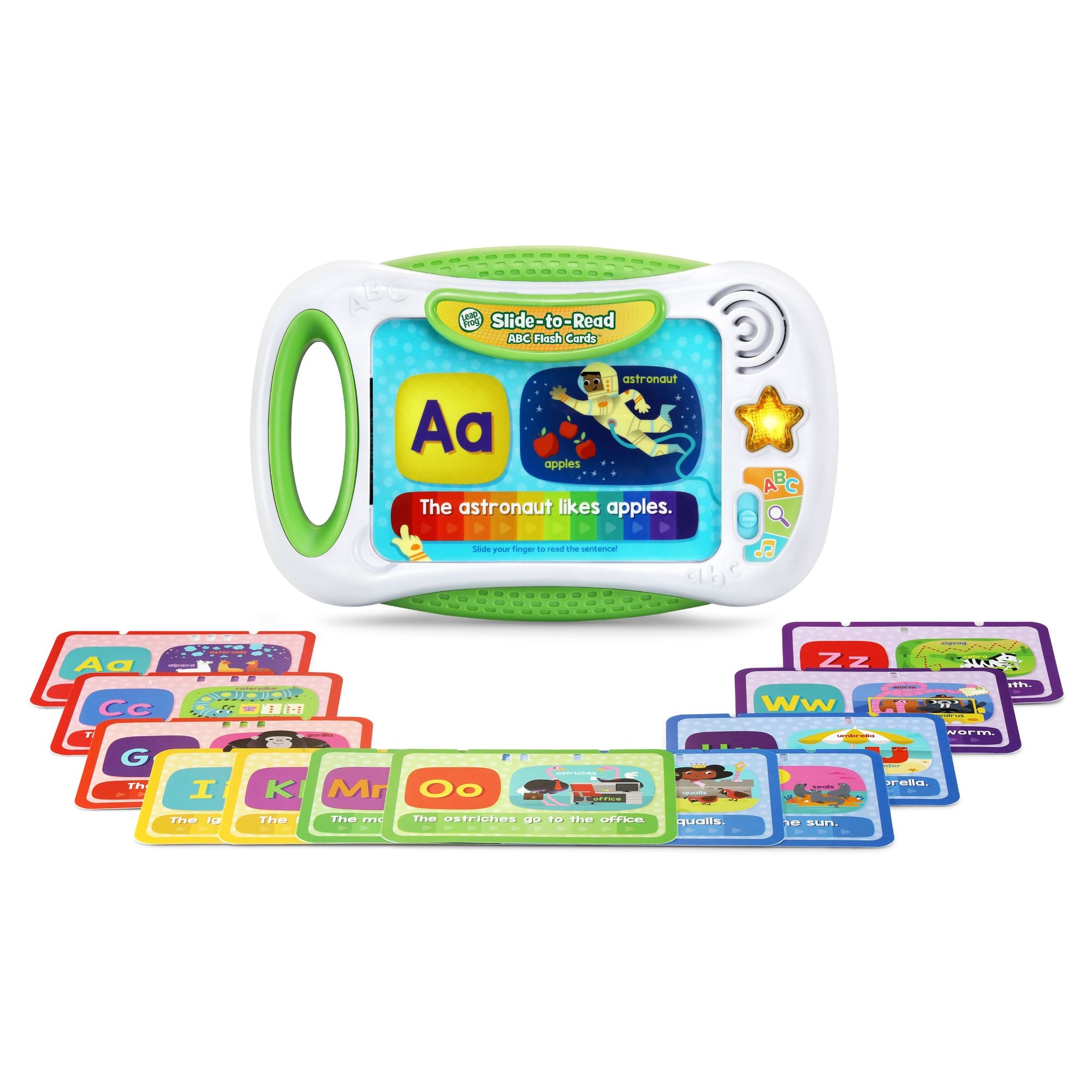 LeapFrog Educational Slide-to-Read ABC Flash Cards for Preschoolers - Ideal Learning Tool
