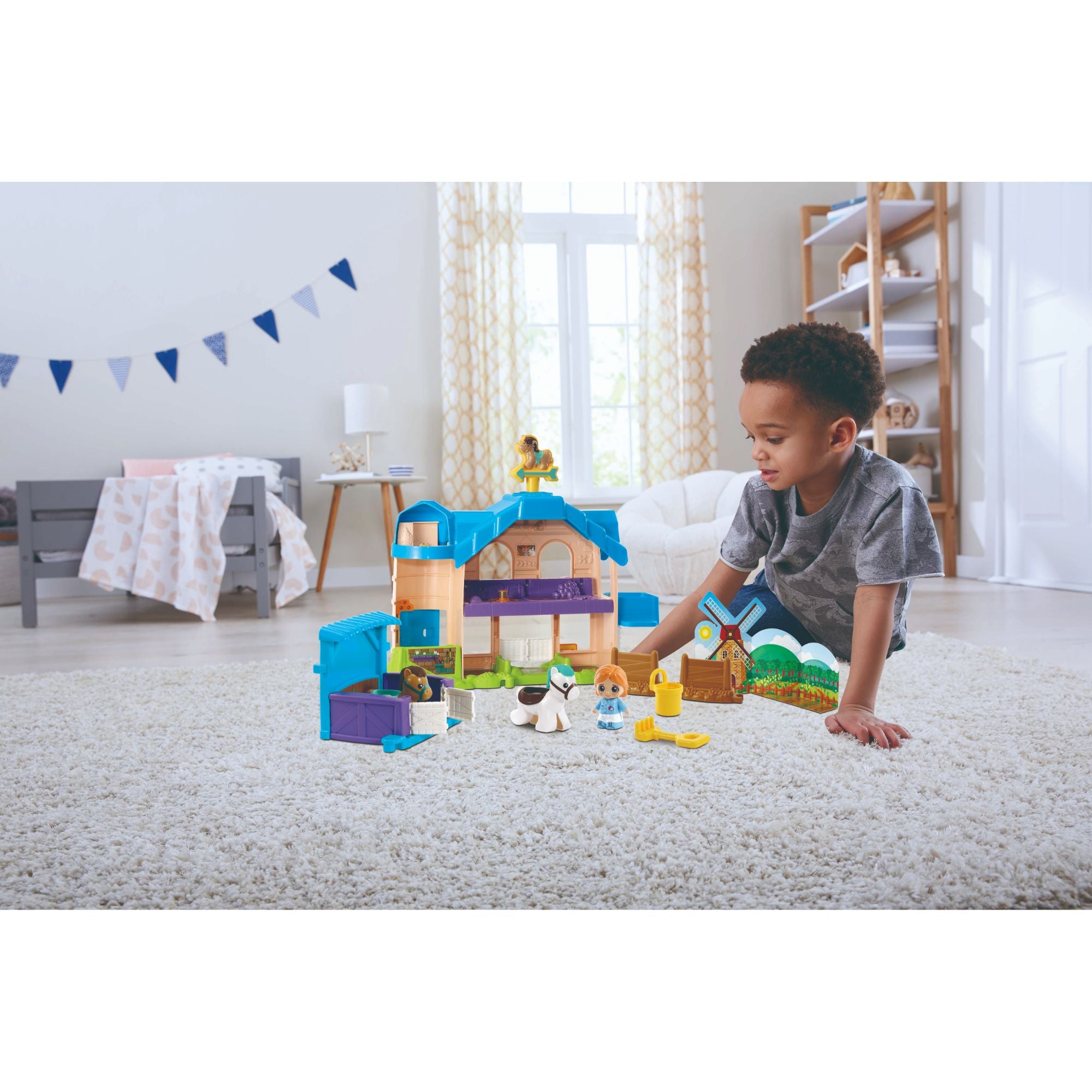 Hot Sale! VTech Toot - Toot Friends Pony & Friends Stable Play Set for Kids Aged 1 - 5