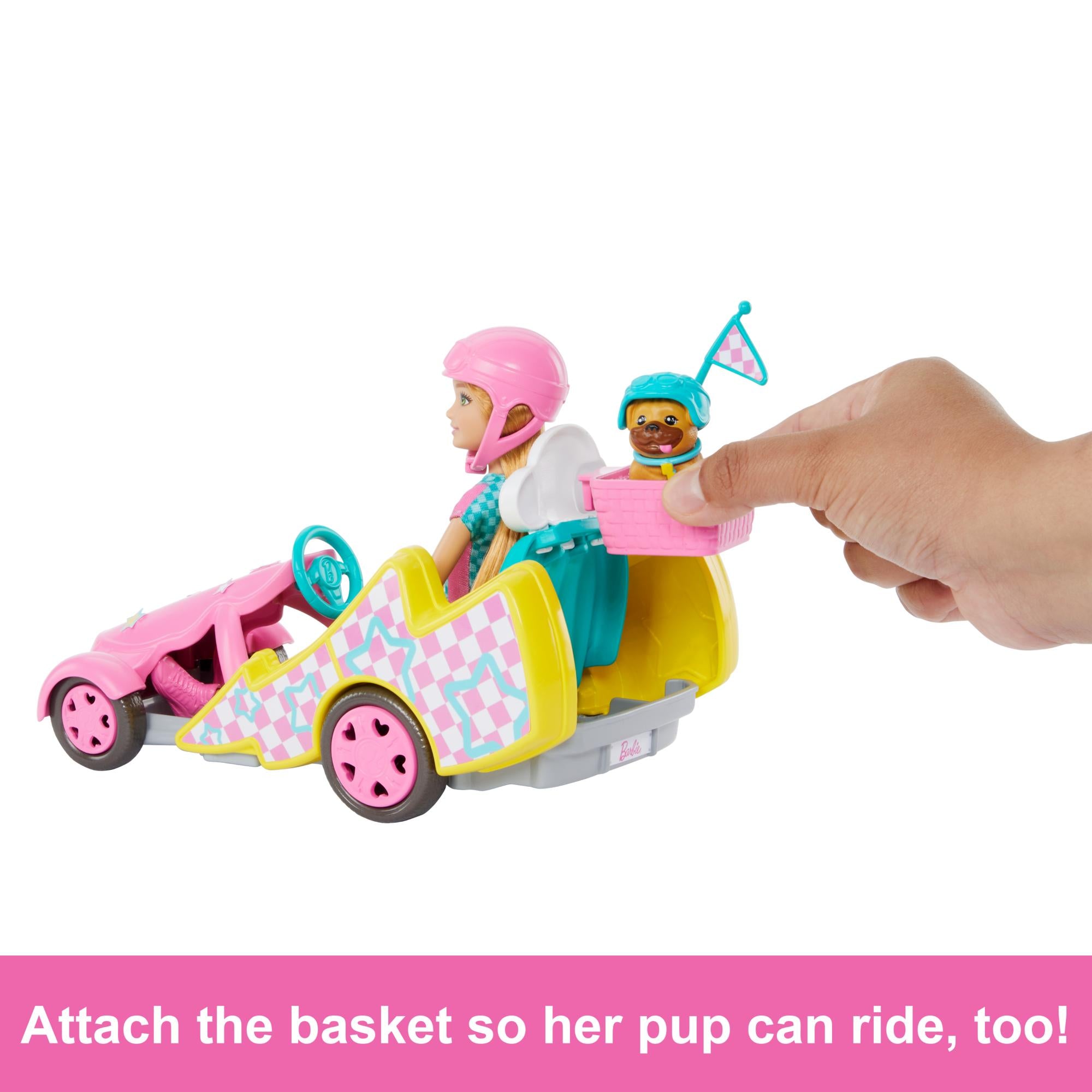 Hot Sale! Barbie and Stacie Rescue Themed Doll with Go - Kart Toy Set