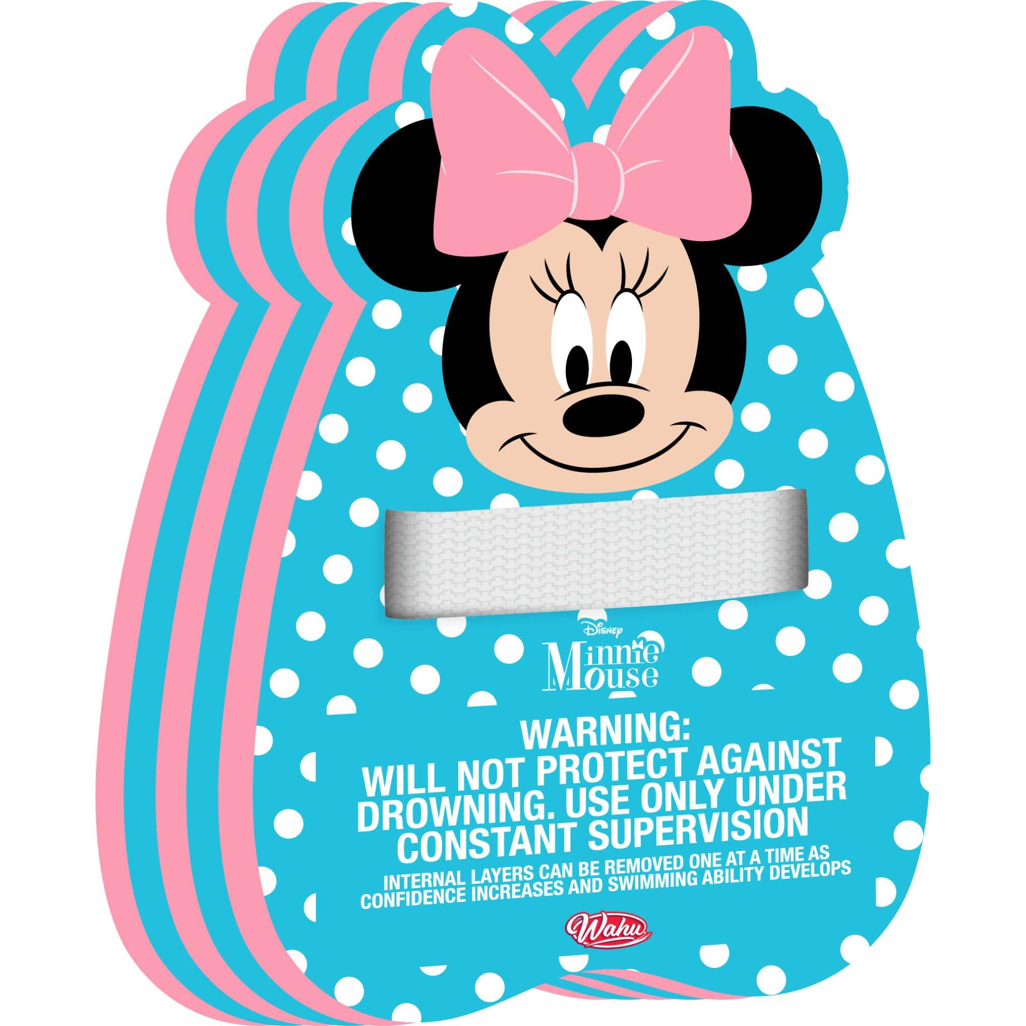 Wahu Disney Minnie Mouse High - Quality Back Bubble with Dual Safety Clip