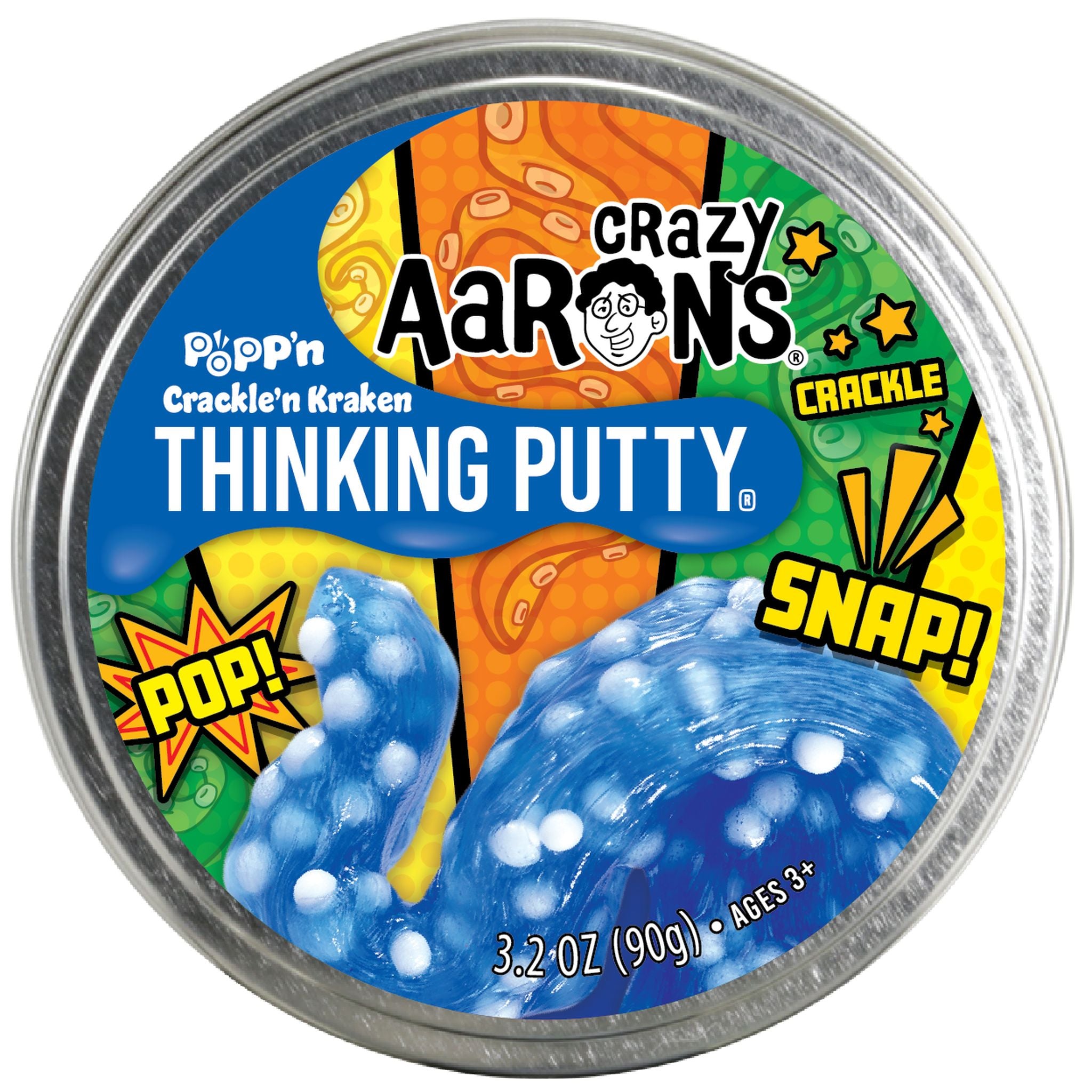 Get Crazy with Aaron's Crackle'n Kraken Popp'n Thinking Putty