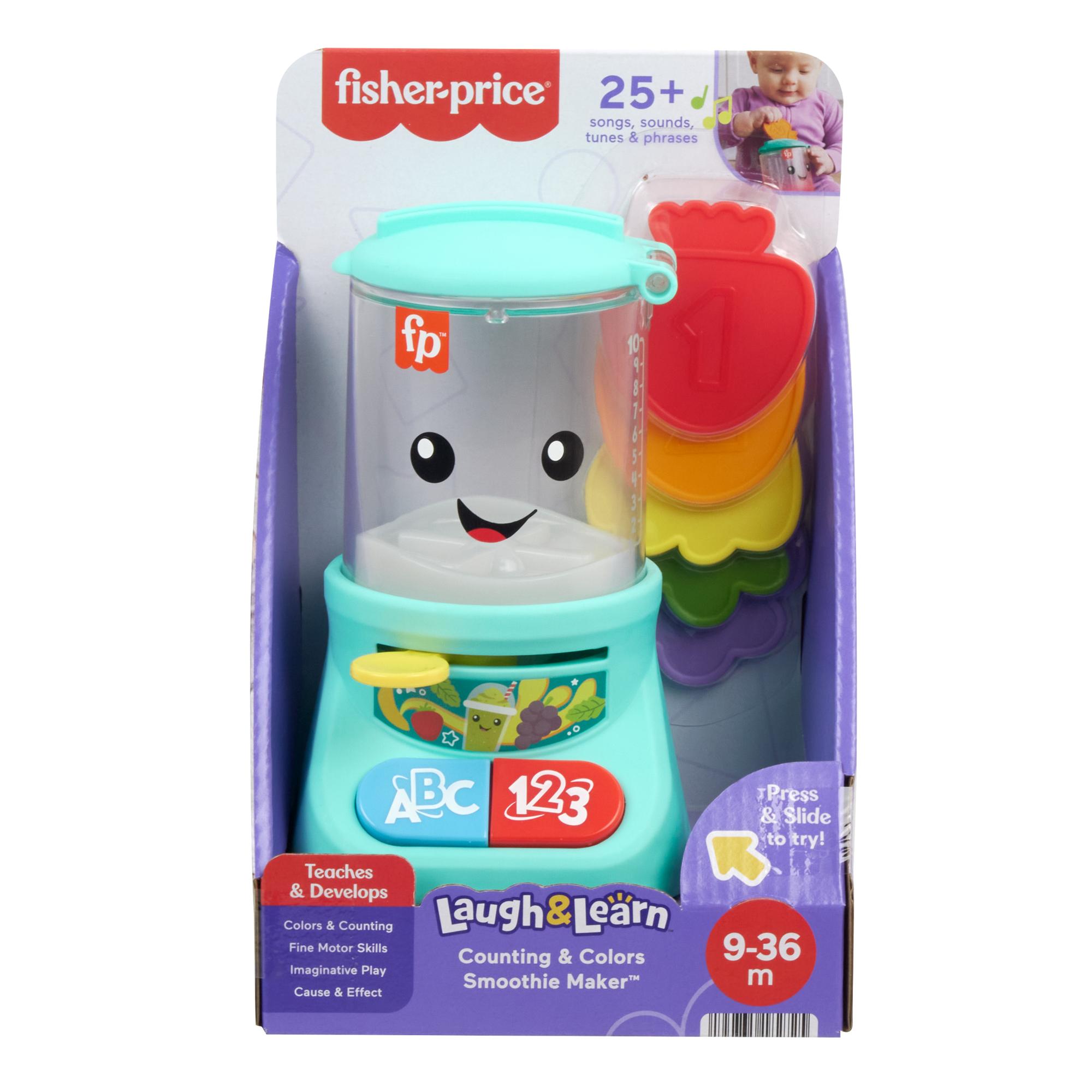 Hot Sale! Fisher-Price Musical Laugh & Learn Counting & Colors Smoothie Maker Toy