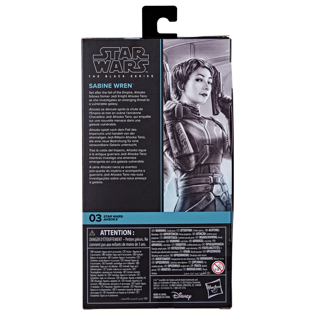 6-Inch Premium Star Wars The Black Series Action Figure - Sabine Wren from Ahsoka