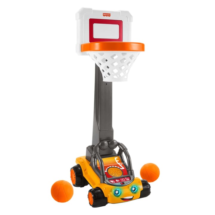 Fisher-Price Electronic B.B. Hoopster Basketball Toy - Perfect for Preschool Athletes