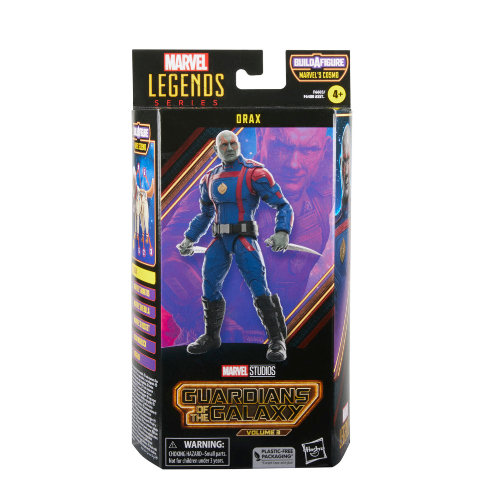 Hot! Marvel Guardians of the Galaxy Vol. 3 Legends Series Drax Figure