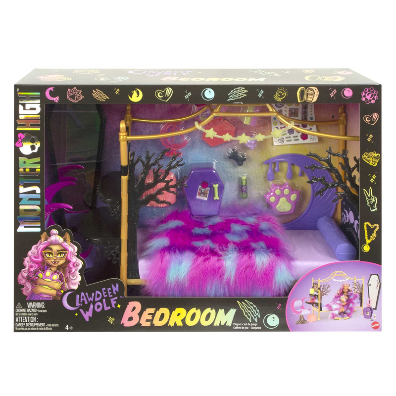 Hot Deal! Monster High Clawdeen Wolf Bedroom Playset for Endless Spooky Fun
