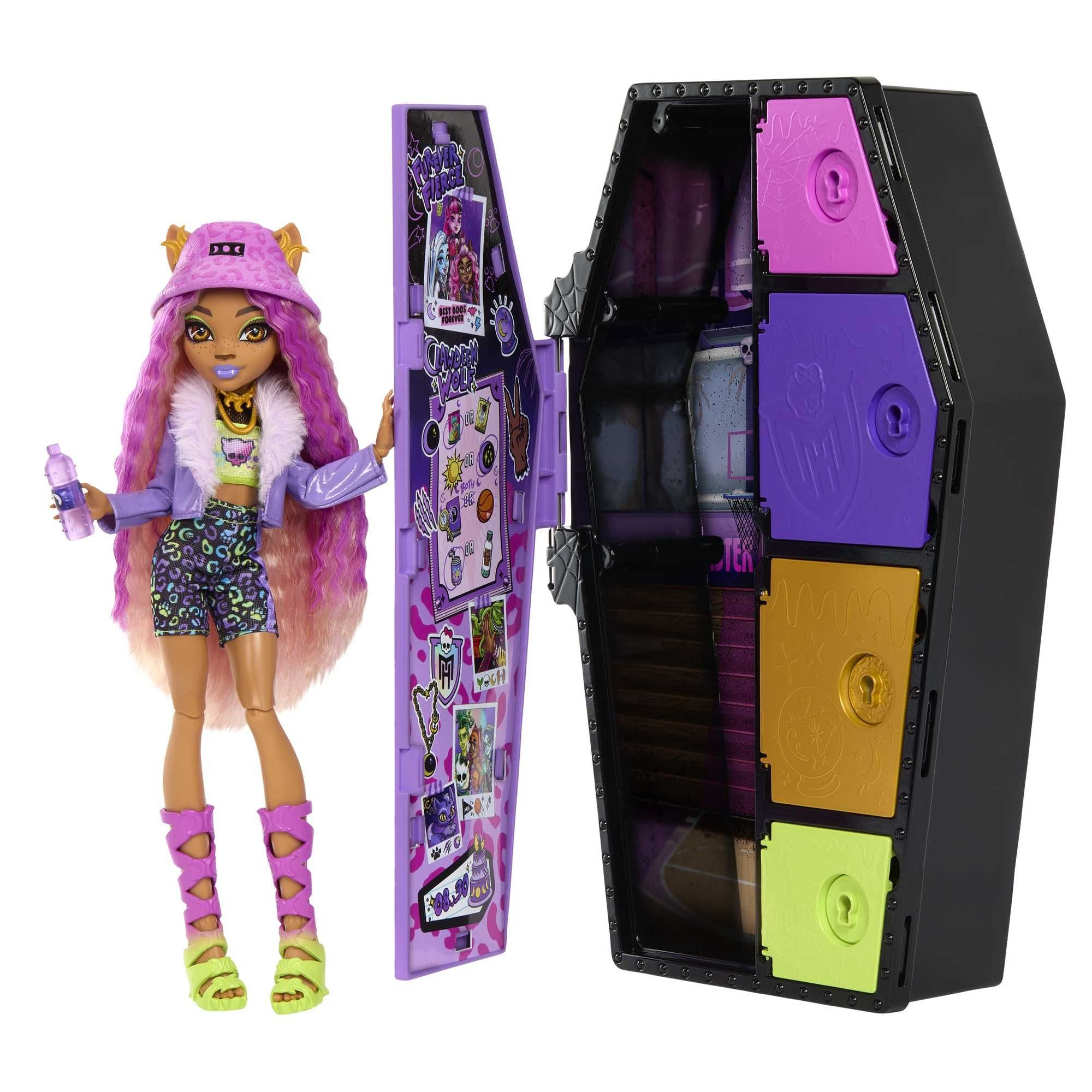 Monster High Skulltimate Secrets - Clawdeen Wolf Articulated Fashion Doll