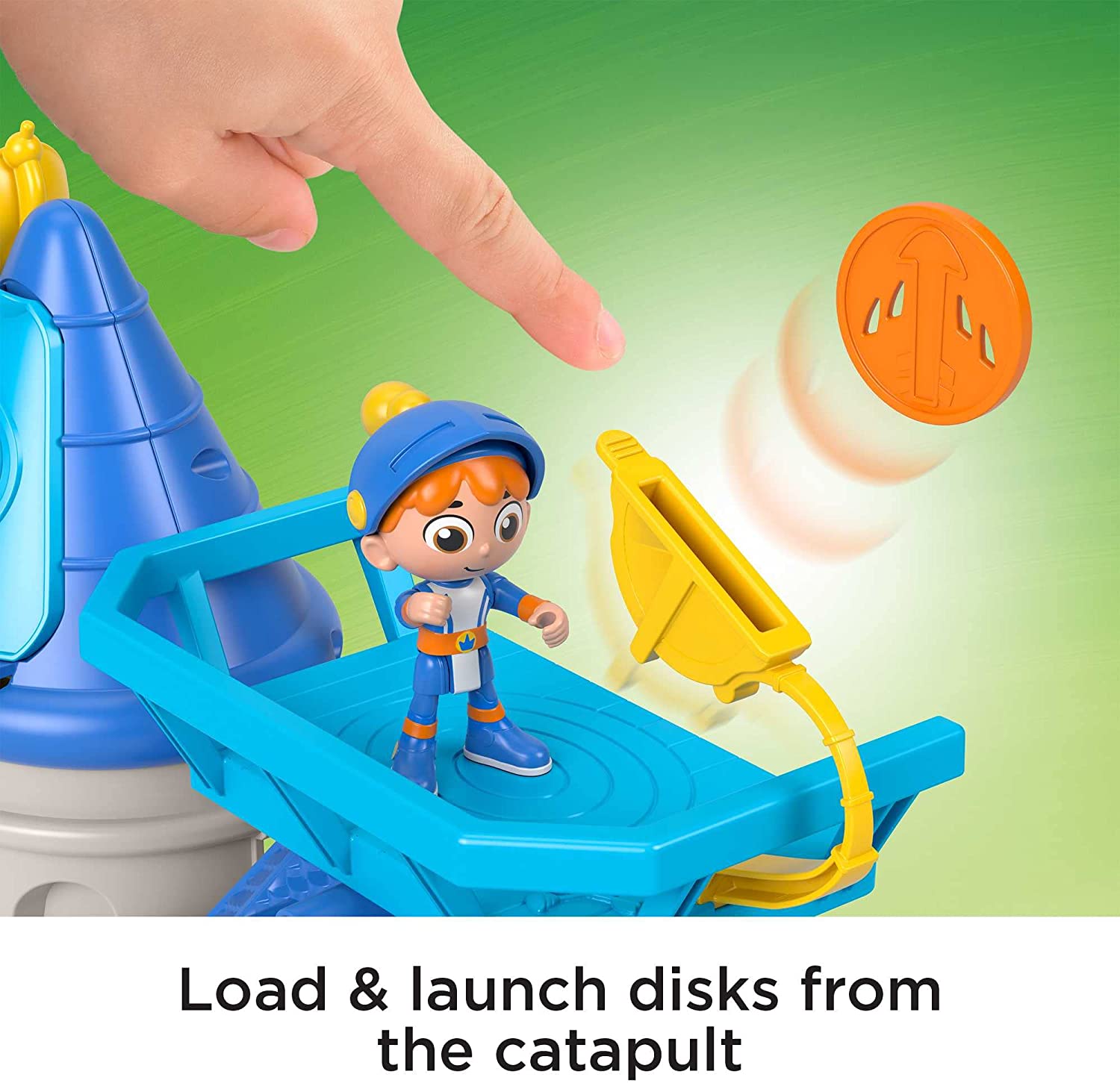 Fisher-Price Action-Packed Gus The Itsy-Bitsy Knight Castle Kingdom Playset