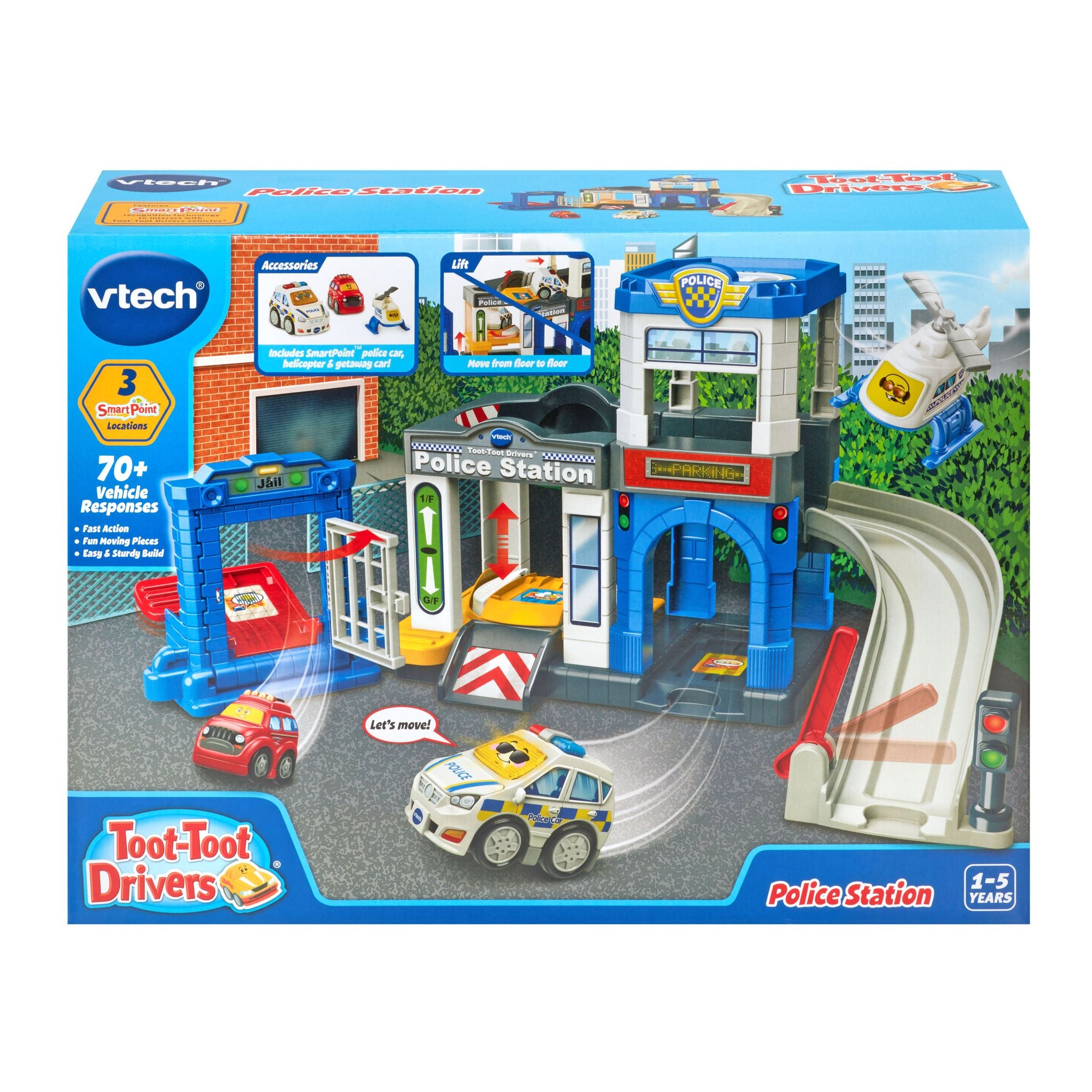 Hot Deal: VTech Toot-Toot Drivers Police Station Set