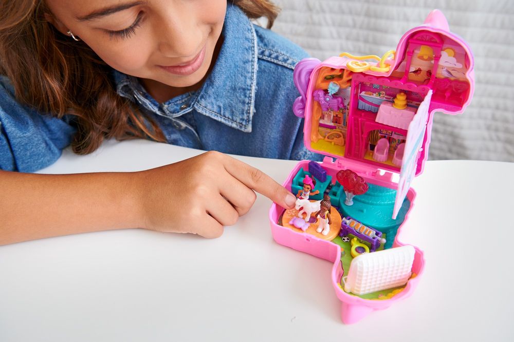 Hot Sale! Polly Pocket Pinata Party Compact - Miniature Adventure World