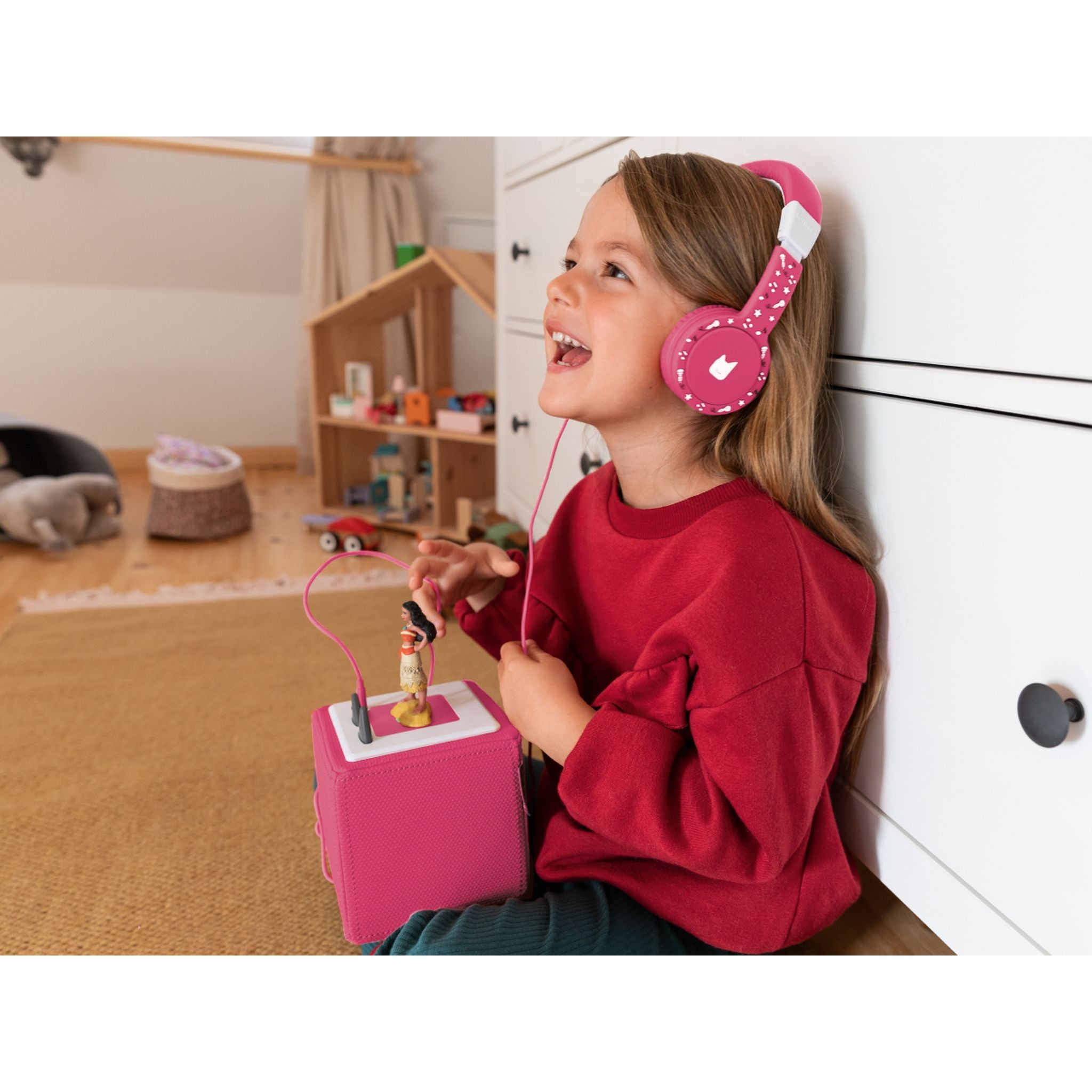Get Your Pink Foldable Tonies Kids Headphones for Fun Adventures