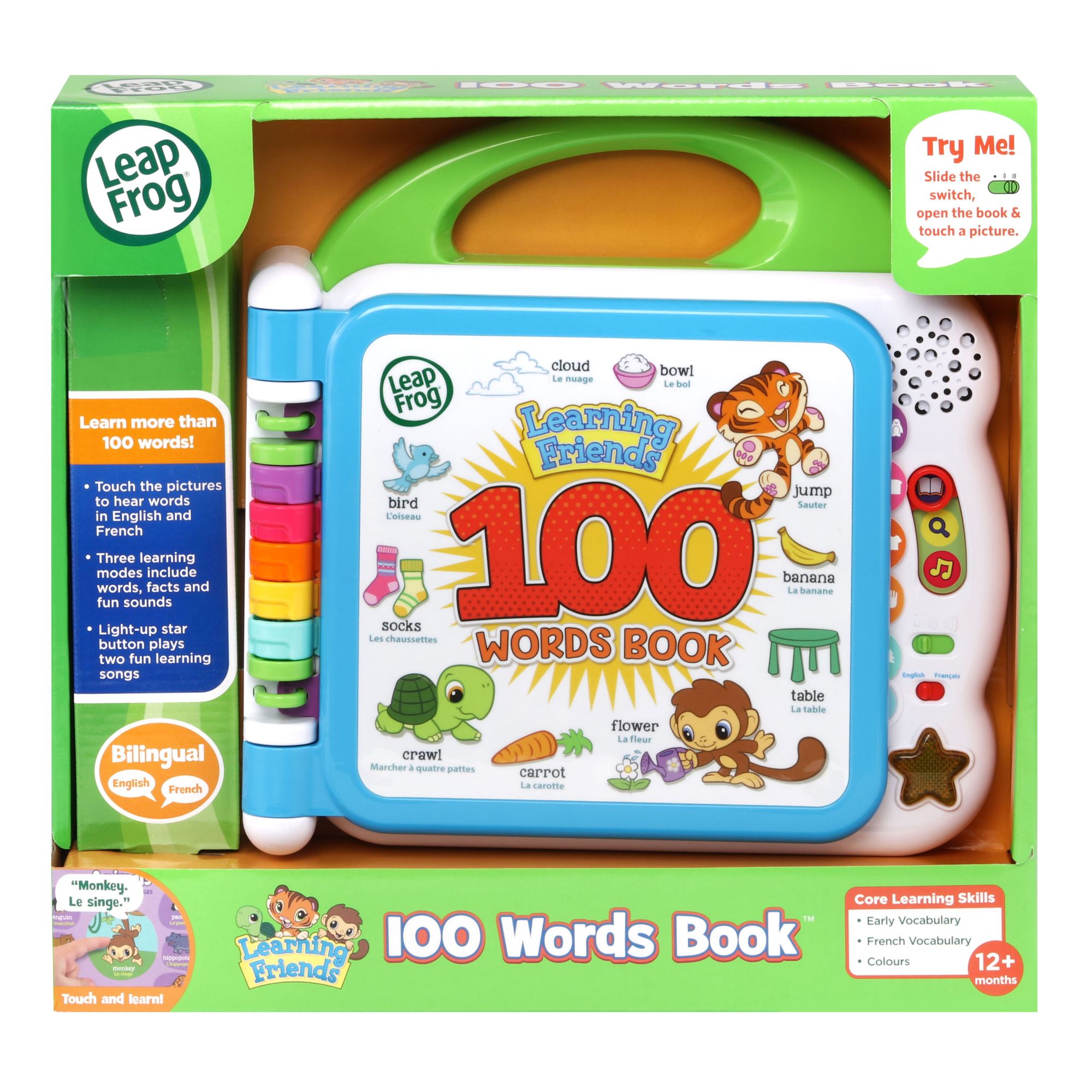 LeapFrog Interactive 100 Words Learning Book for Kids