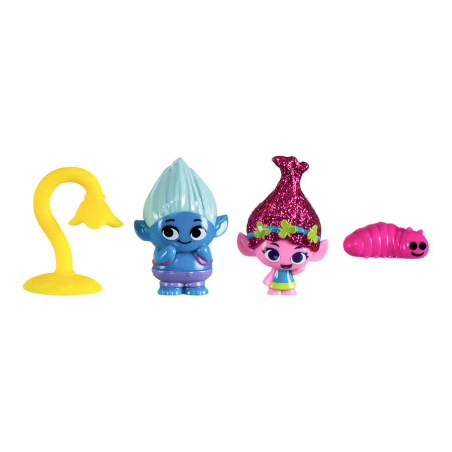 Hot! DreamWorks Trolls Band Together Mineez 2-Pack Figures