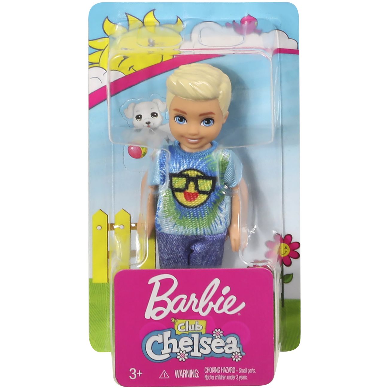 Hot Sale! Barbie Club Chelsea Doll with Emoji Tie - Die Fashion for Endless Fun