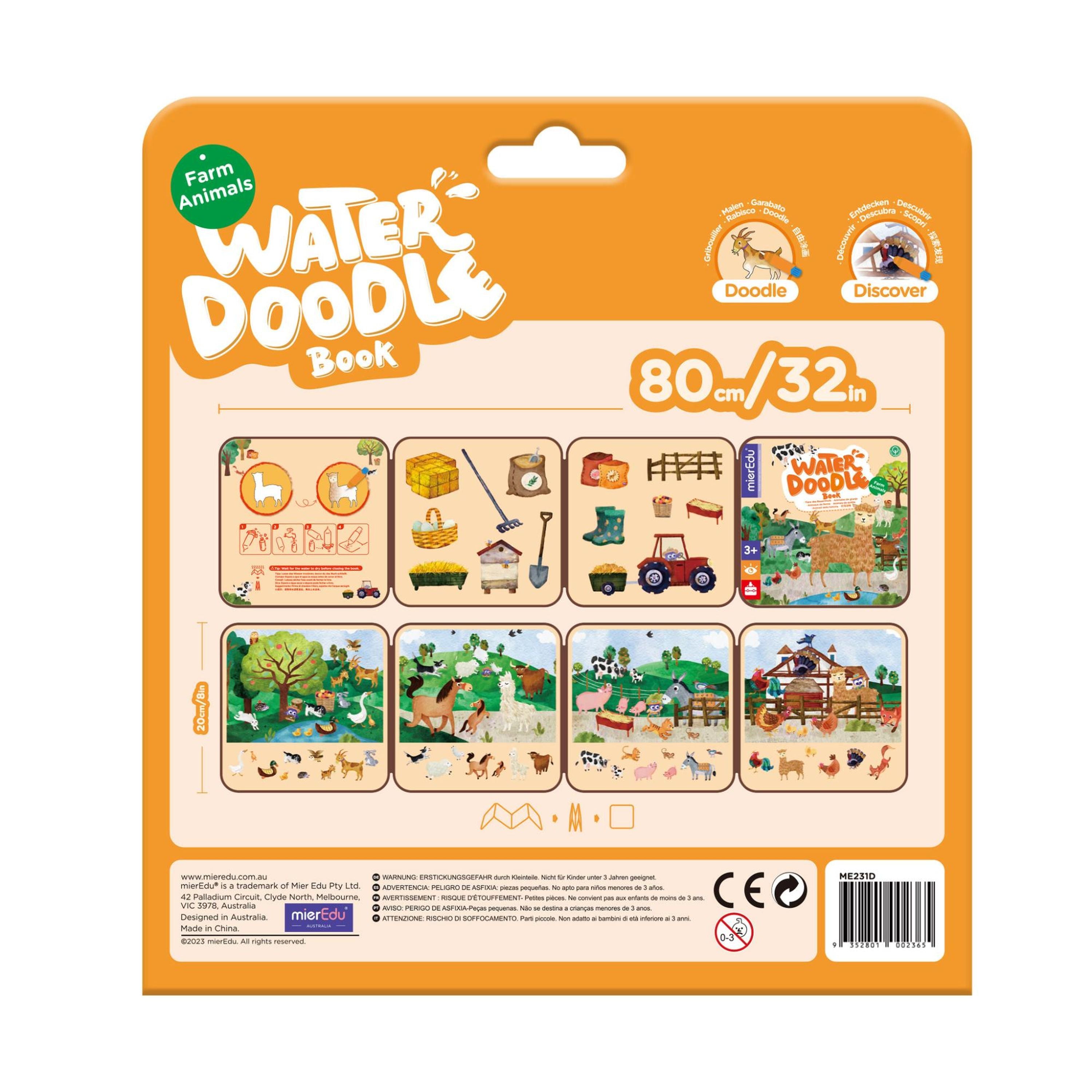 Assorted Styles Magic Water Painting Doodle Book for Kids