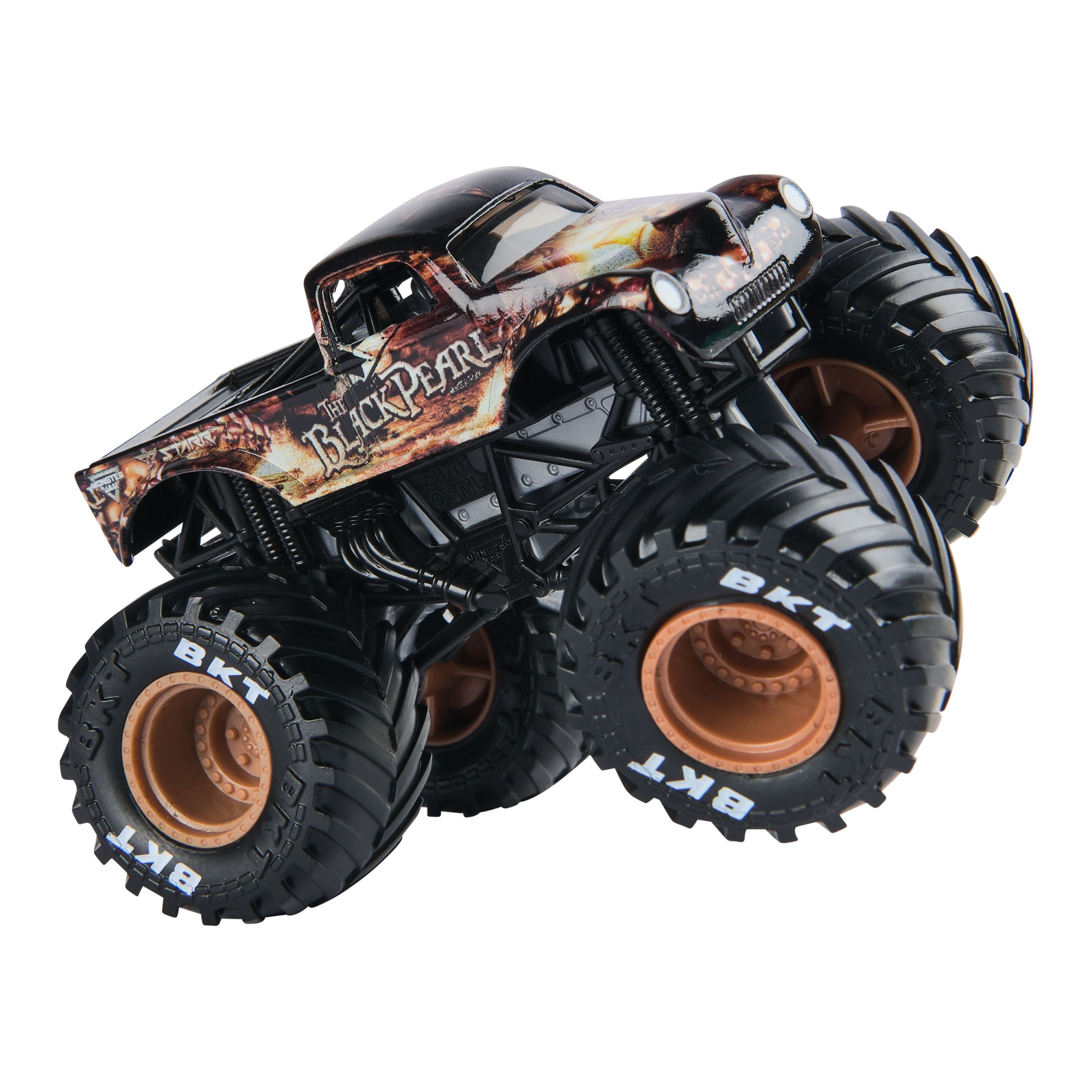 1:64 Scale Monster Jam Series 38 Die - Cast Black Pearl Monster Truck