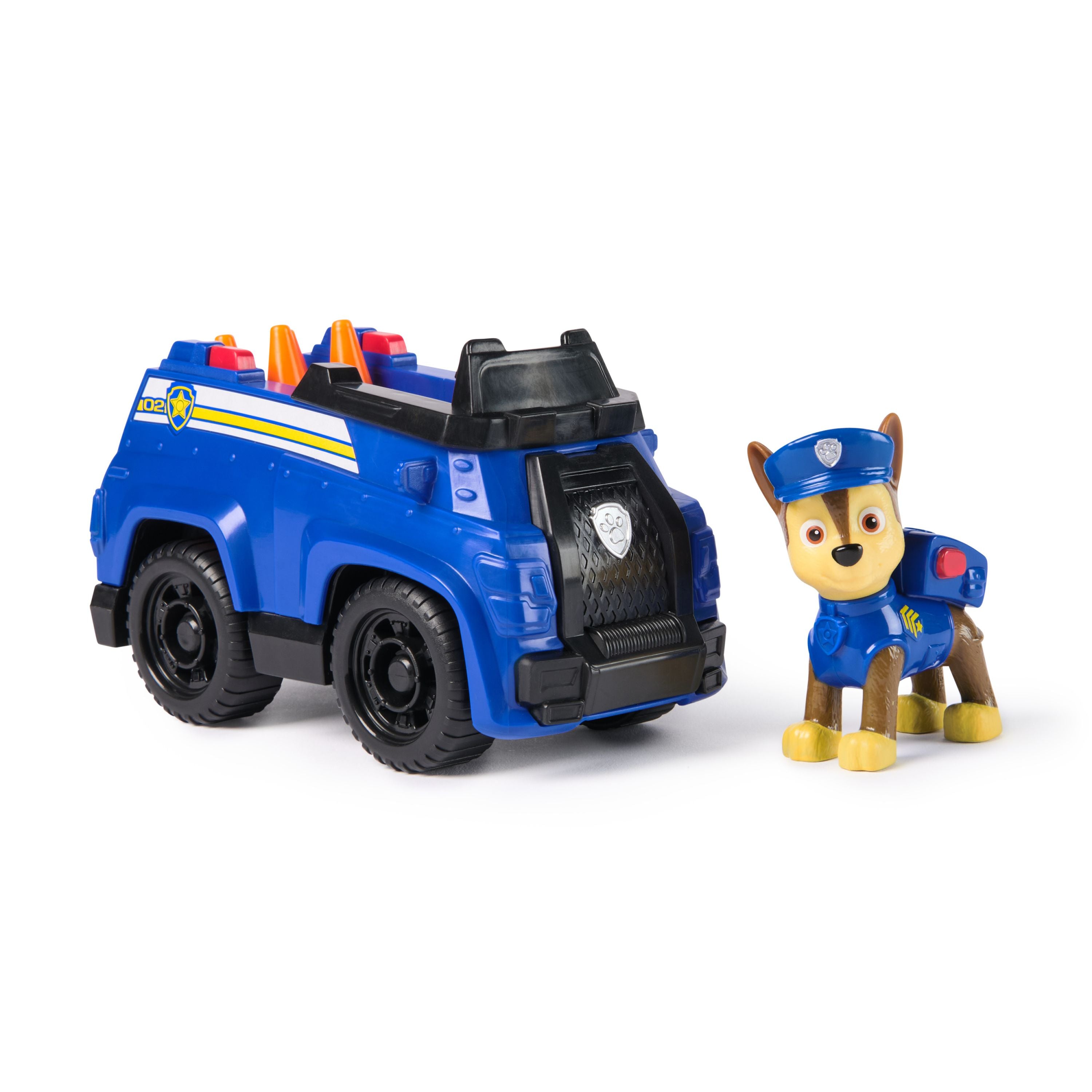 PAW Patrol Eco-Friendly Basic Rescue Police Vehicle - Chase