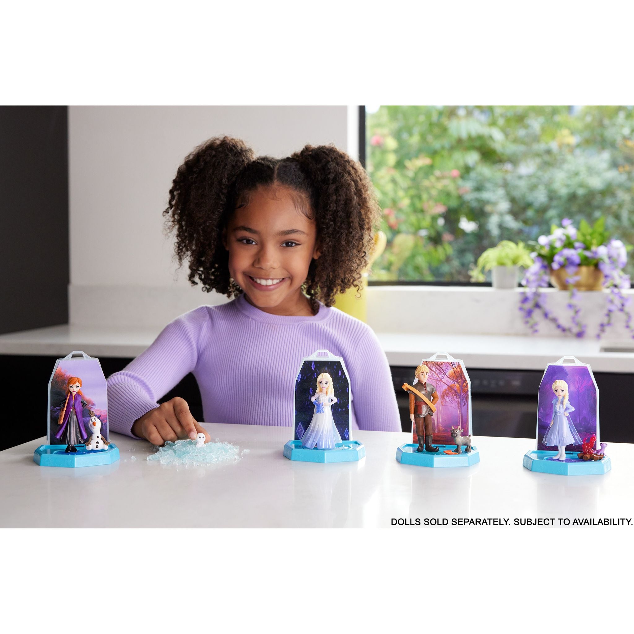 Hot! Disney Frozen Snow Reveal Collectible Doll