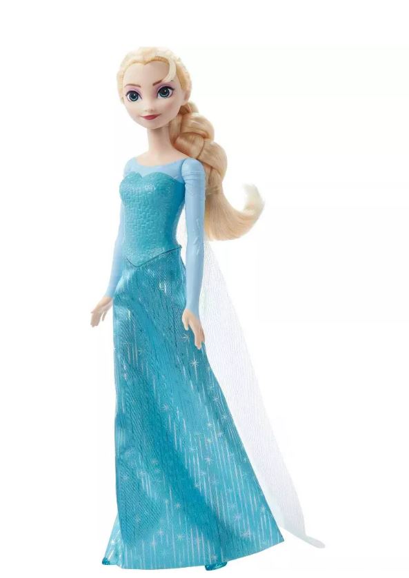 Disney Frozen Poseable Fashion Doll Elsa in Stunning Teal Dress