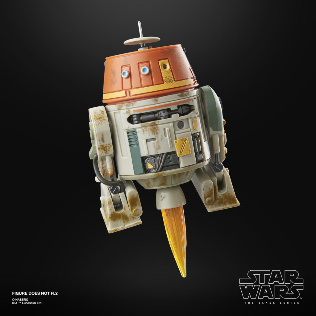 6-Inch Star Wars The Black Series Action Figure - Detailed Chopper (C1-10P)