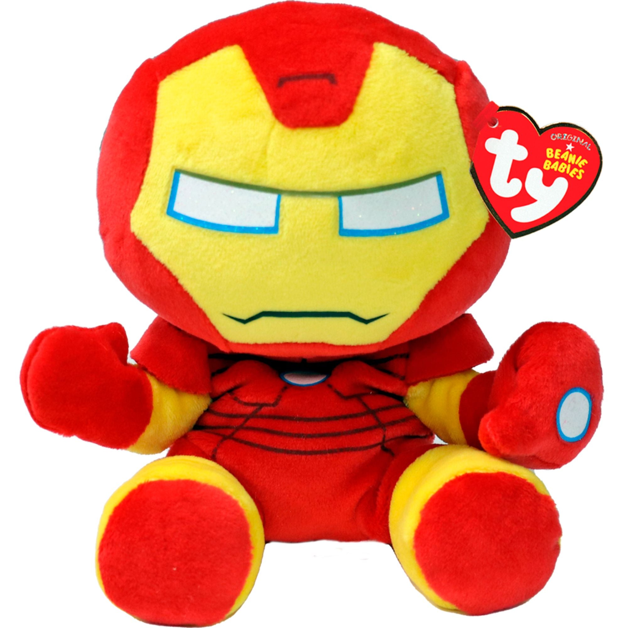Hot! Ty Marvel Soft Iron Man Plush