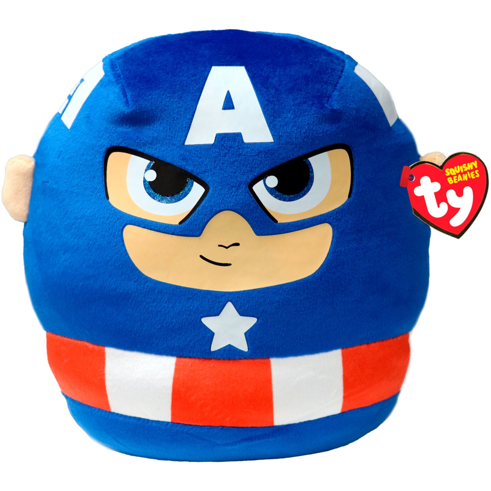35cm Super Soft Ty Marvel Plush - Captain America