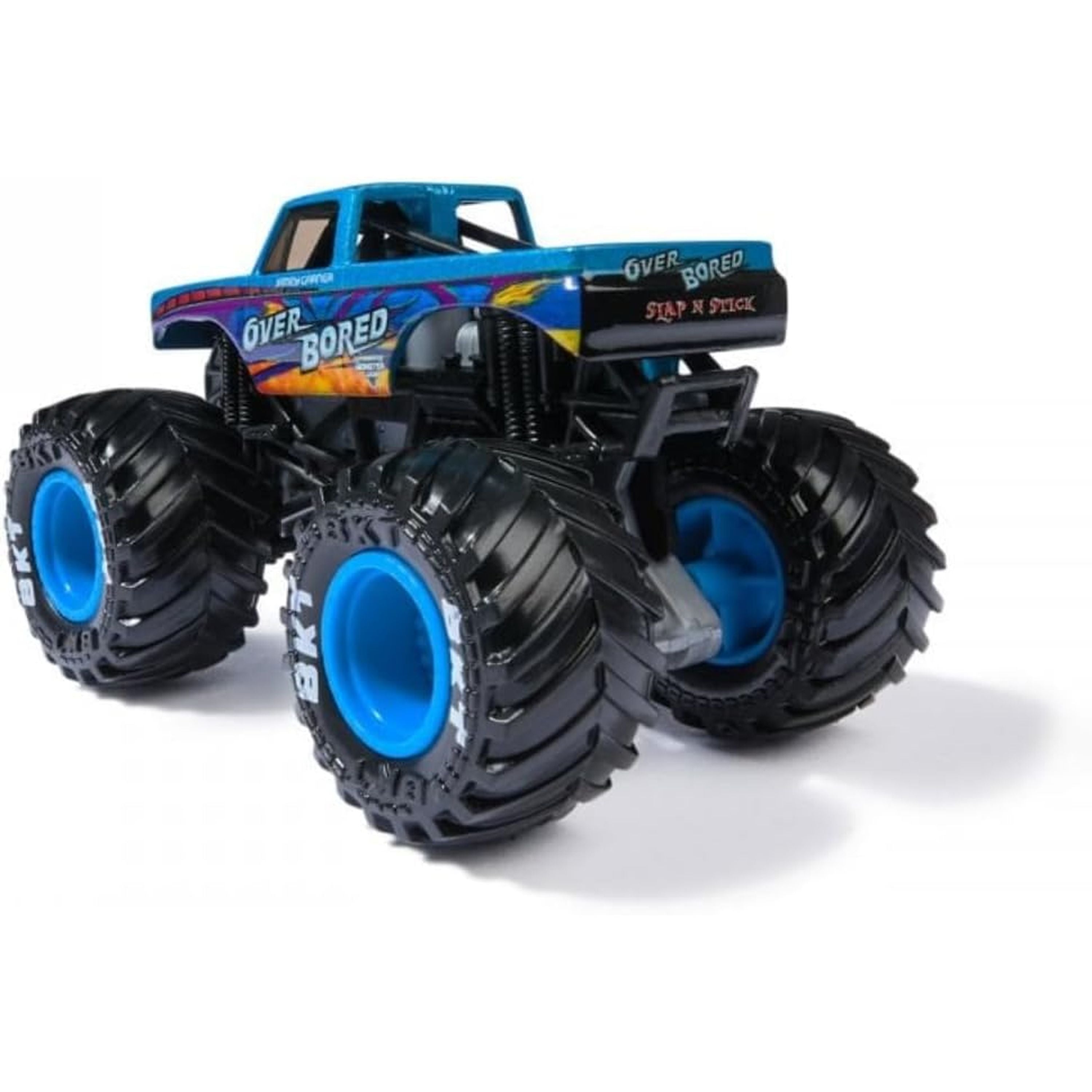 Hot Deal! Monster Jam 1:64 Scale Die - Cast Monster Truck Series 37 Over Bored