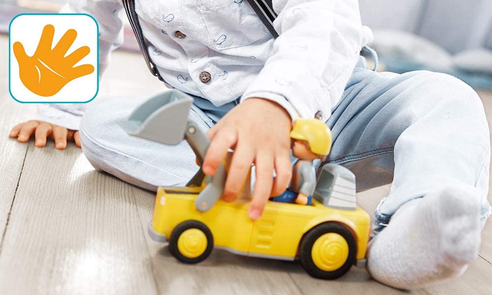 Hot Sale! Siku Toddys Luke and Loady Yellow Wheeled Loader Toy for Kids