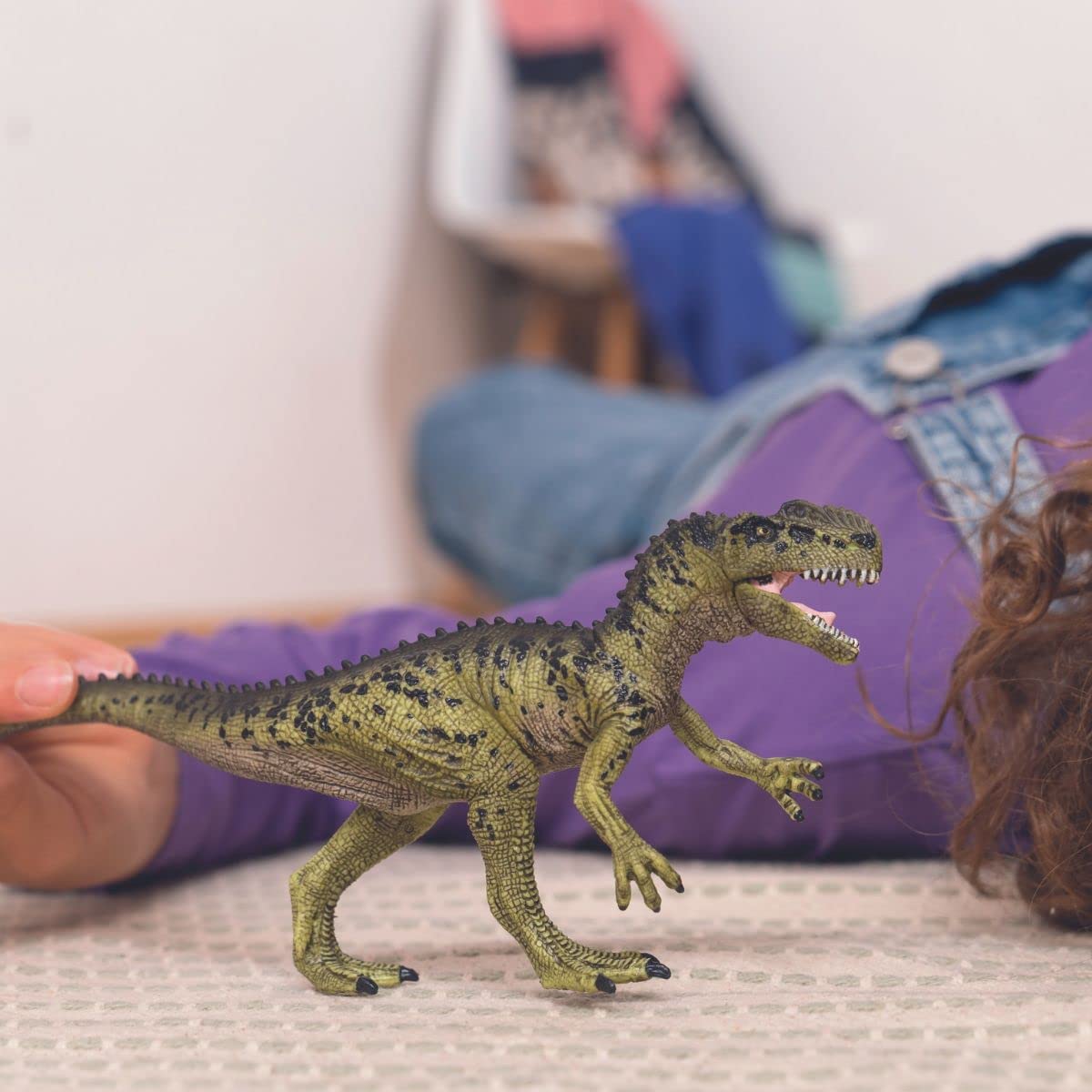 Schleich Realistic Monolophosaurus Toy - Great Find!