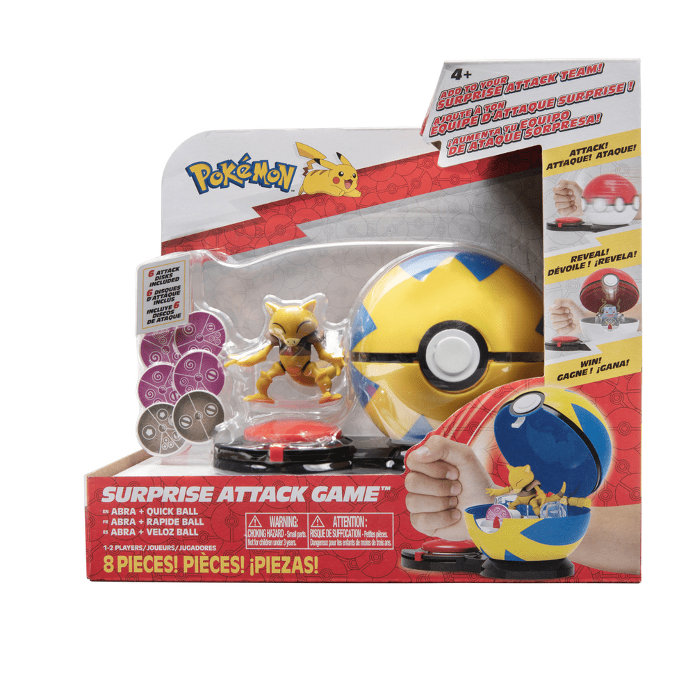 Pokemon Abra Surprise Attack Game for Ages 4+