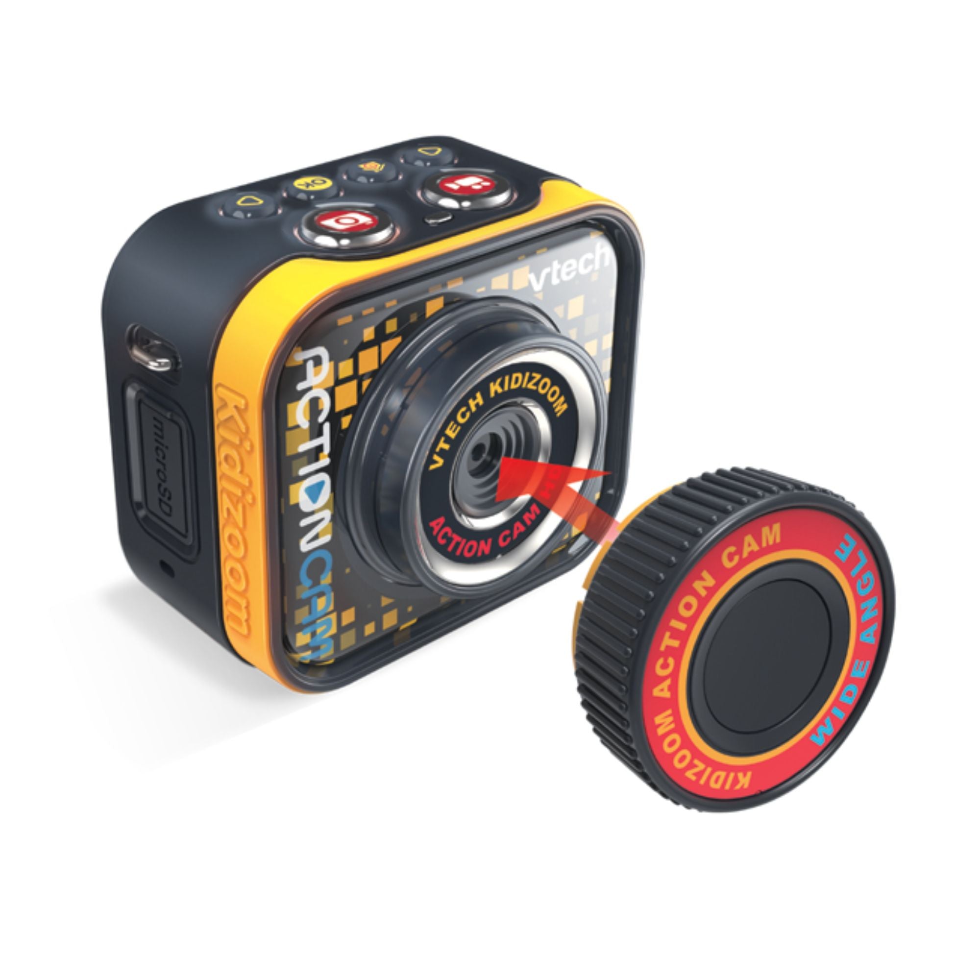 VTech High - Definition Kidizoom Waterproof Action Camera with Accessories