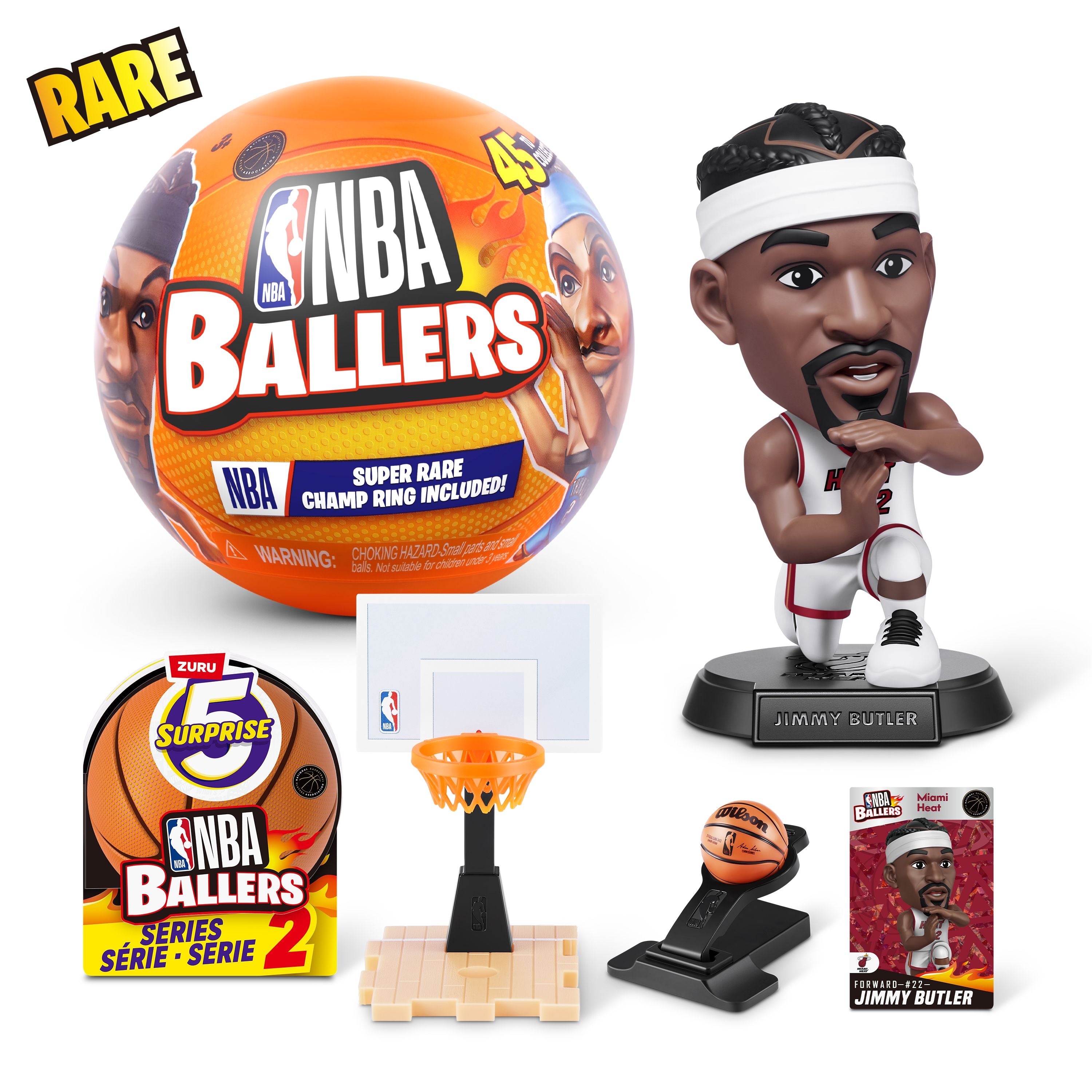 Hot Deal! ZURU 5 Surprise Second Series NBA Baller Collectible Figures