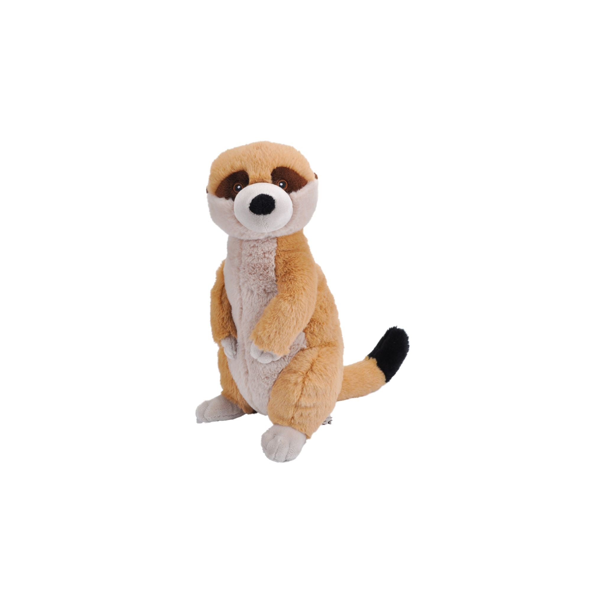 12-Inch Wild Republic Ecokins Meerkat Plush Toy - Eco-Friendly and Surface Washable