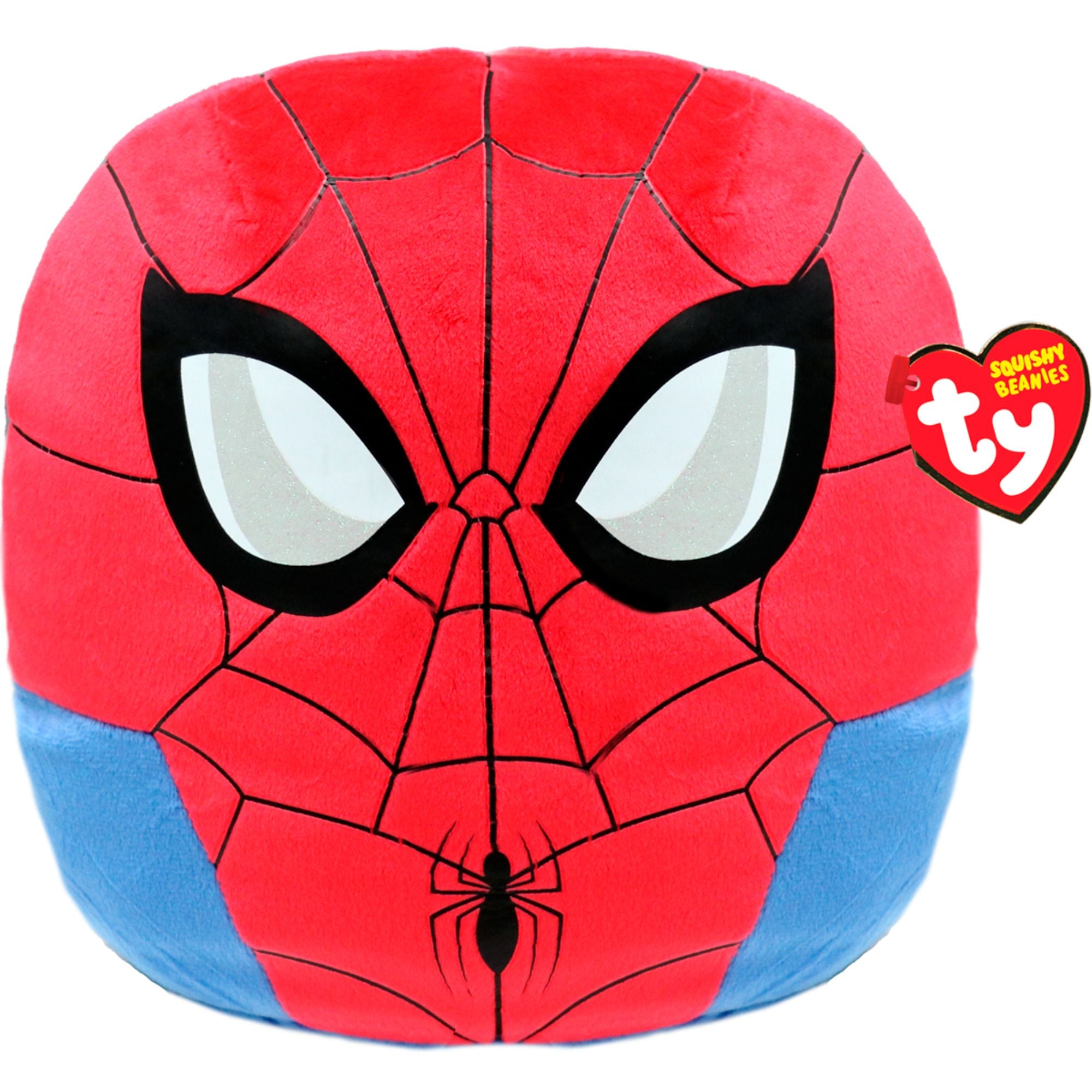 25cm Ty Marvel Squishy Plush - Superhero Spider - Man