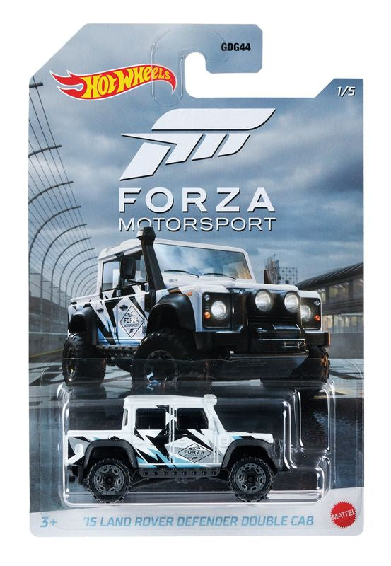 1/5 Scale '15 Land Rover Defender Double Cab Hot Wheels Automotive Vehicle for Forza Motorsport Fans