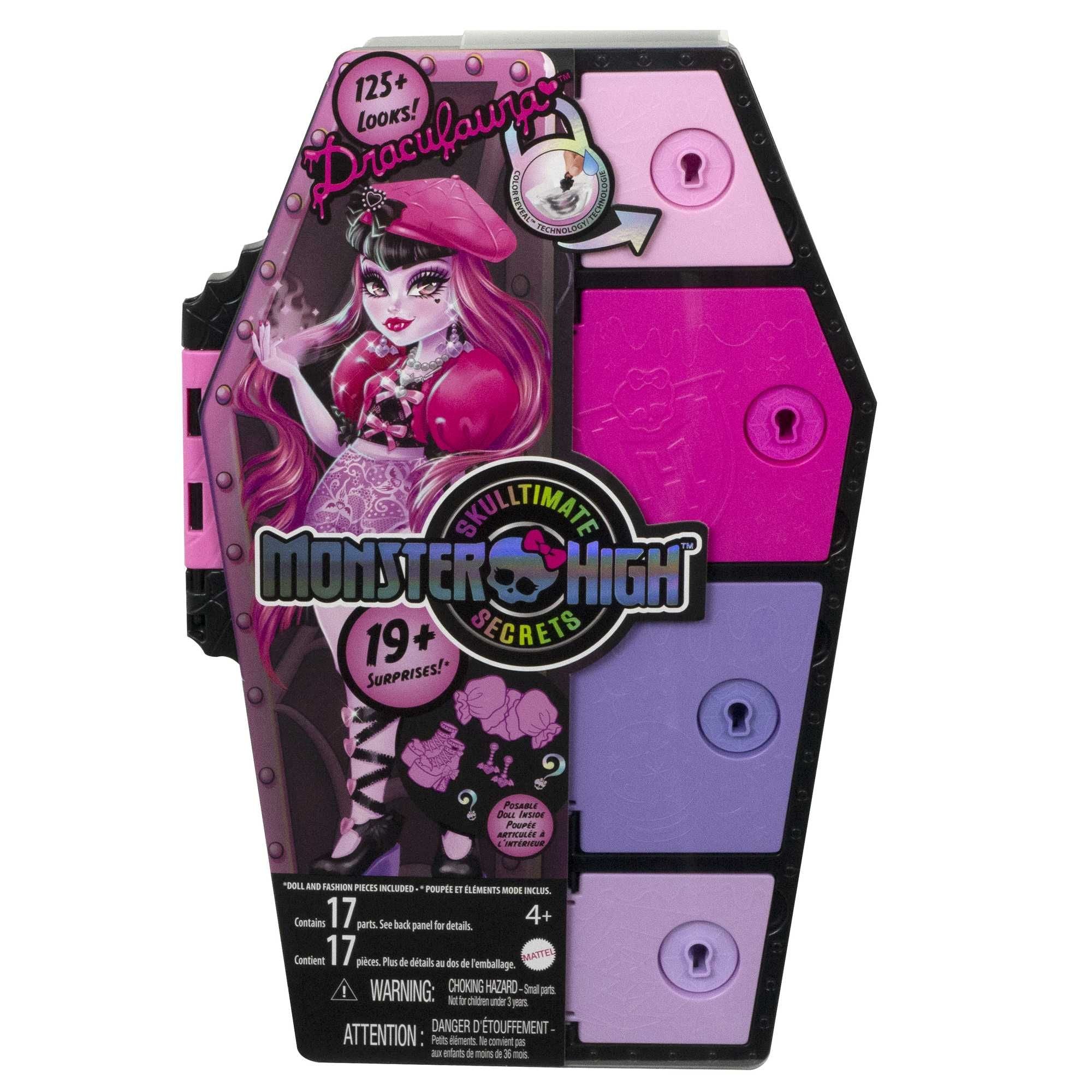 Hot! Monster High Skulltimate Secrets Draculaura Doll