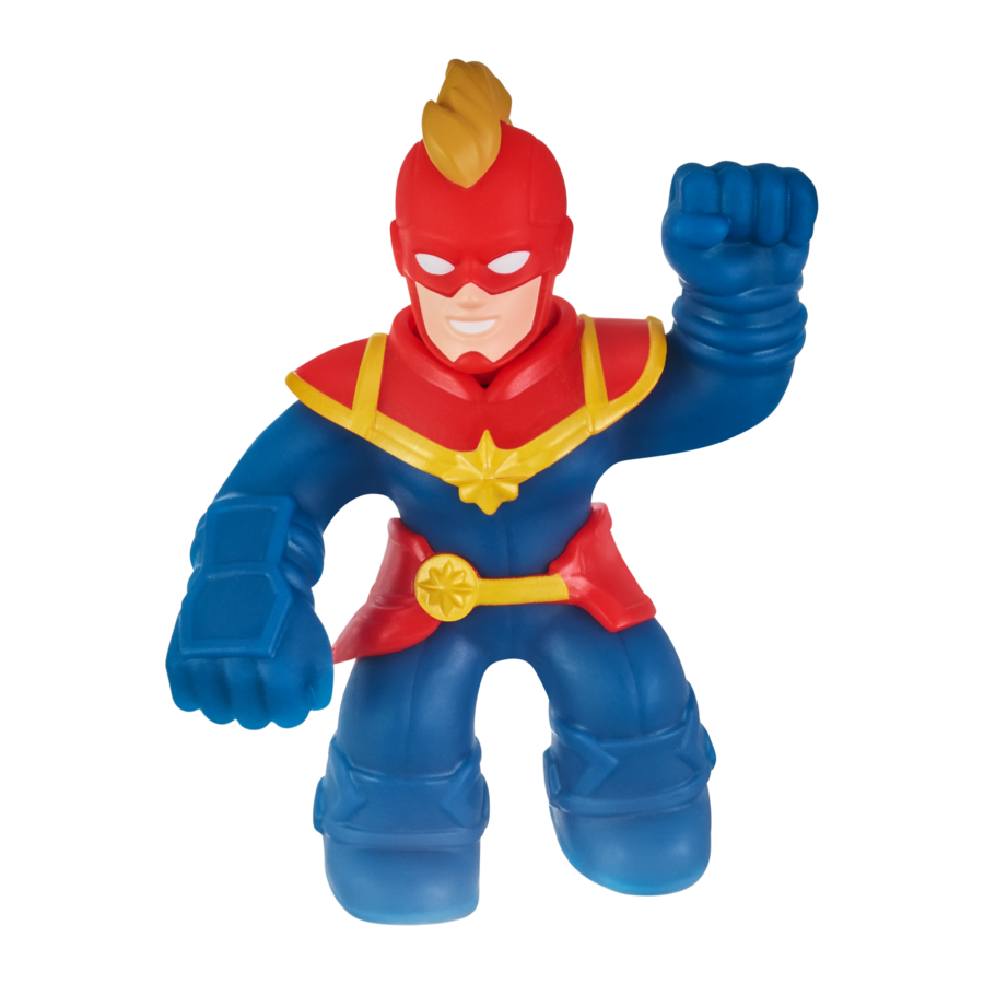 Hot Deal! Heroes Of Goo Jit Zu Marvel Season 5 Captain Marvel Hero Pack