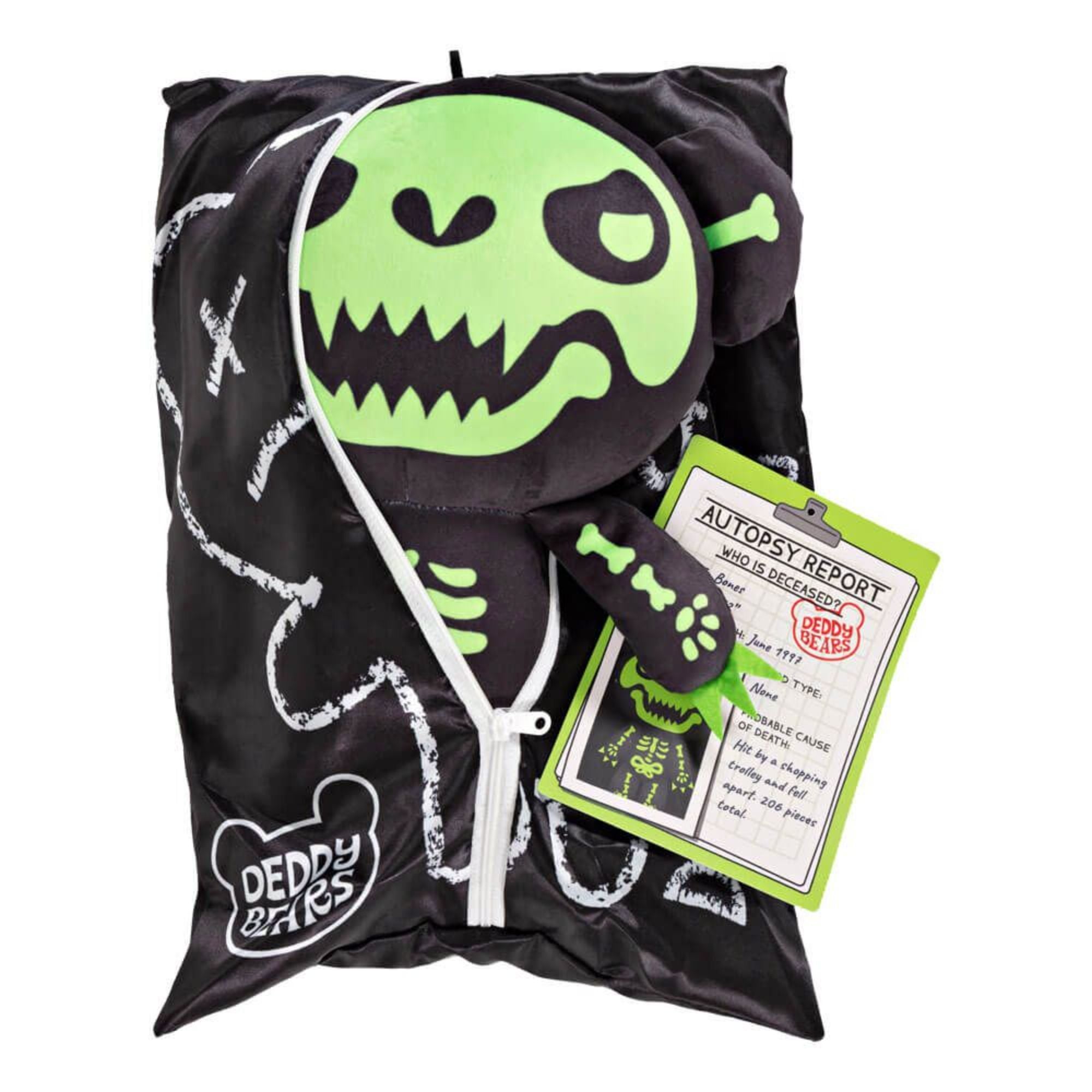 Spooky Sale: Bones Deddy Bear Body Bag Set