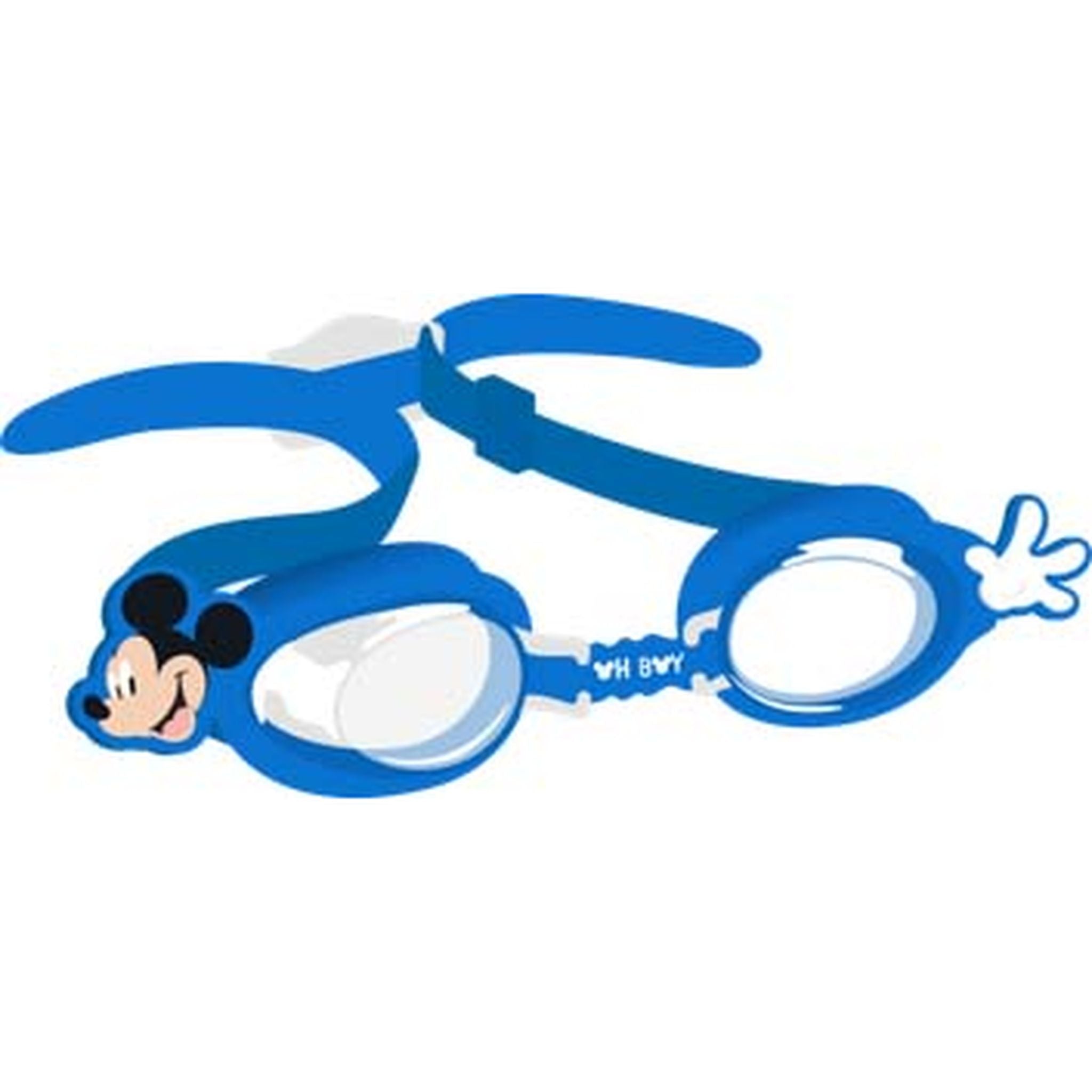 Wahu Disney Assorted Styles Mickey Mouse Kids Swim Goggles in Red or Blue