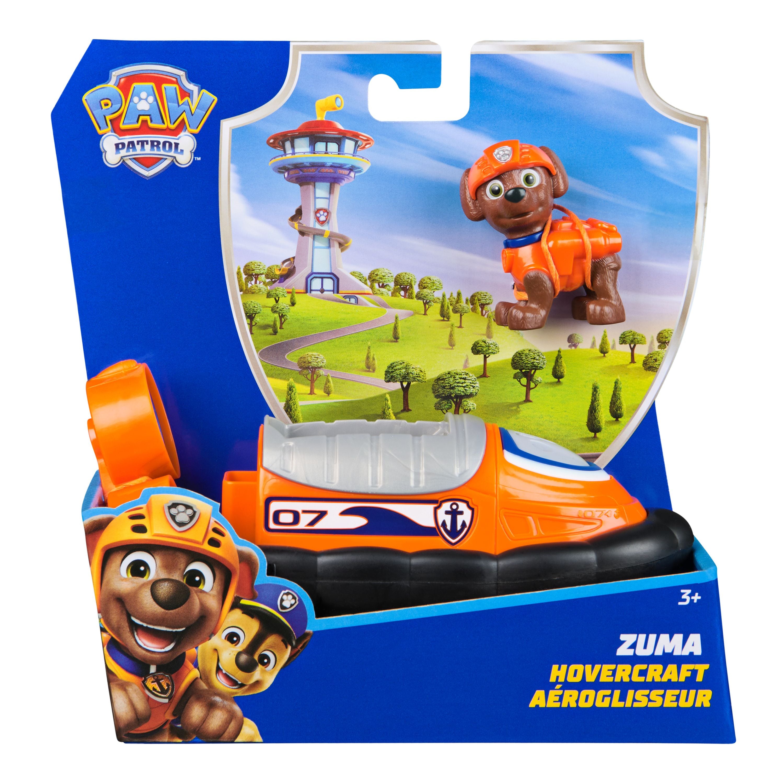 PAW Patrol Eco-Friendly Basic Rescue Hovercraft Vehicle of Zuma