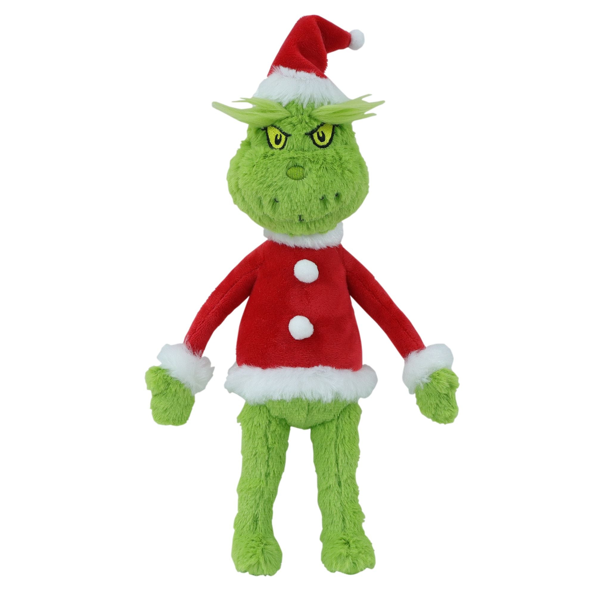 Hot! The Grinch Christmas Plush Hat & Jacket Set