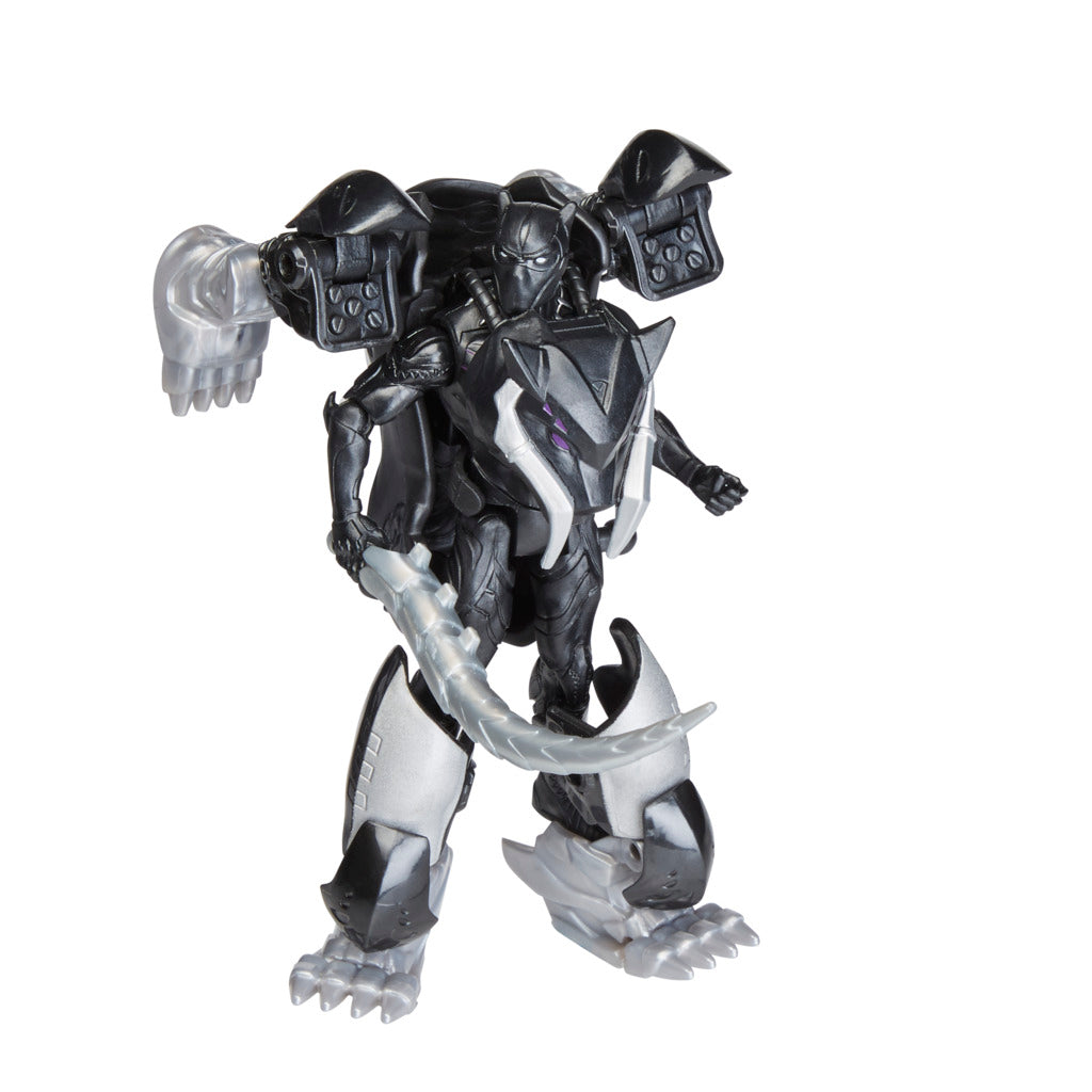 Hot! Marvel Mech Strike Black Panther Sabre Claw Mechasaur Action Figure