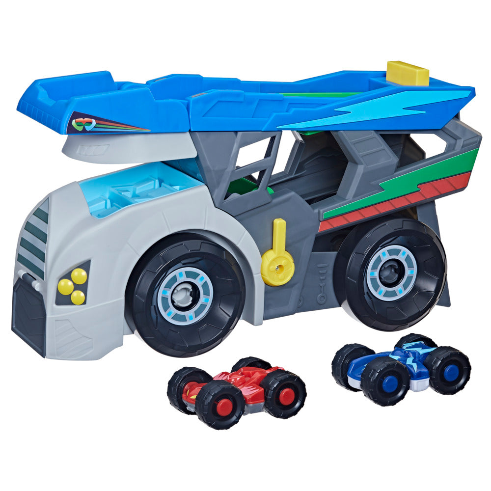 PJ Masks Power Heroes Dual - Launching Hero Hauler Toy Set
