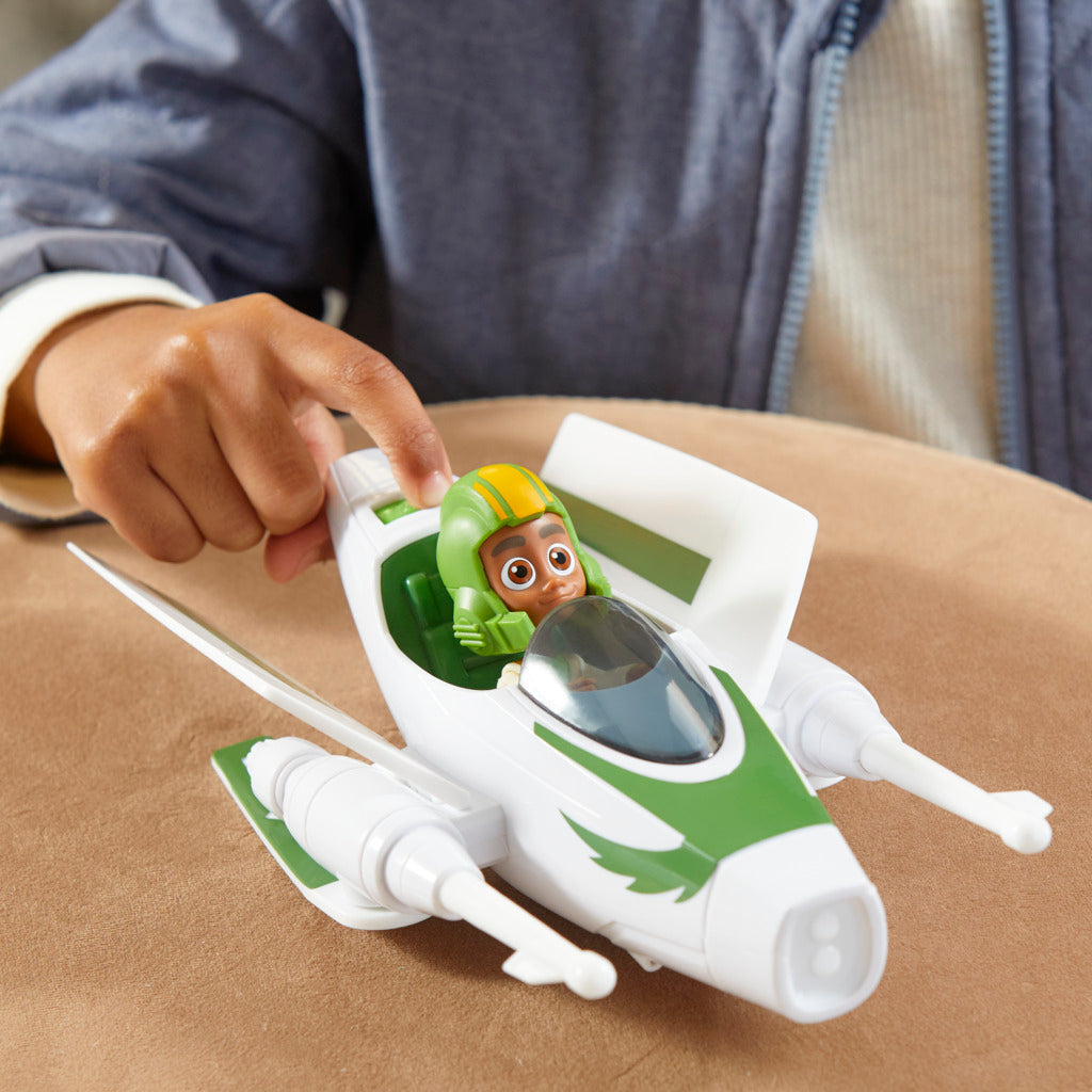Hot Deal! Star Wars Young Jedi Adventures Kai Brightstar Vehicle Set for Preschoolers