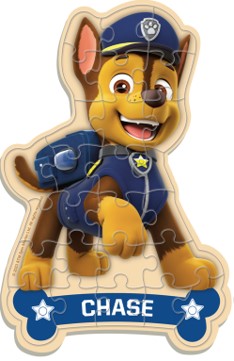 Hot Sale! 25-Piece Paw Patrol Assorted Styles Wooden Character Puzzles for Kids