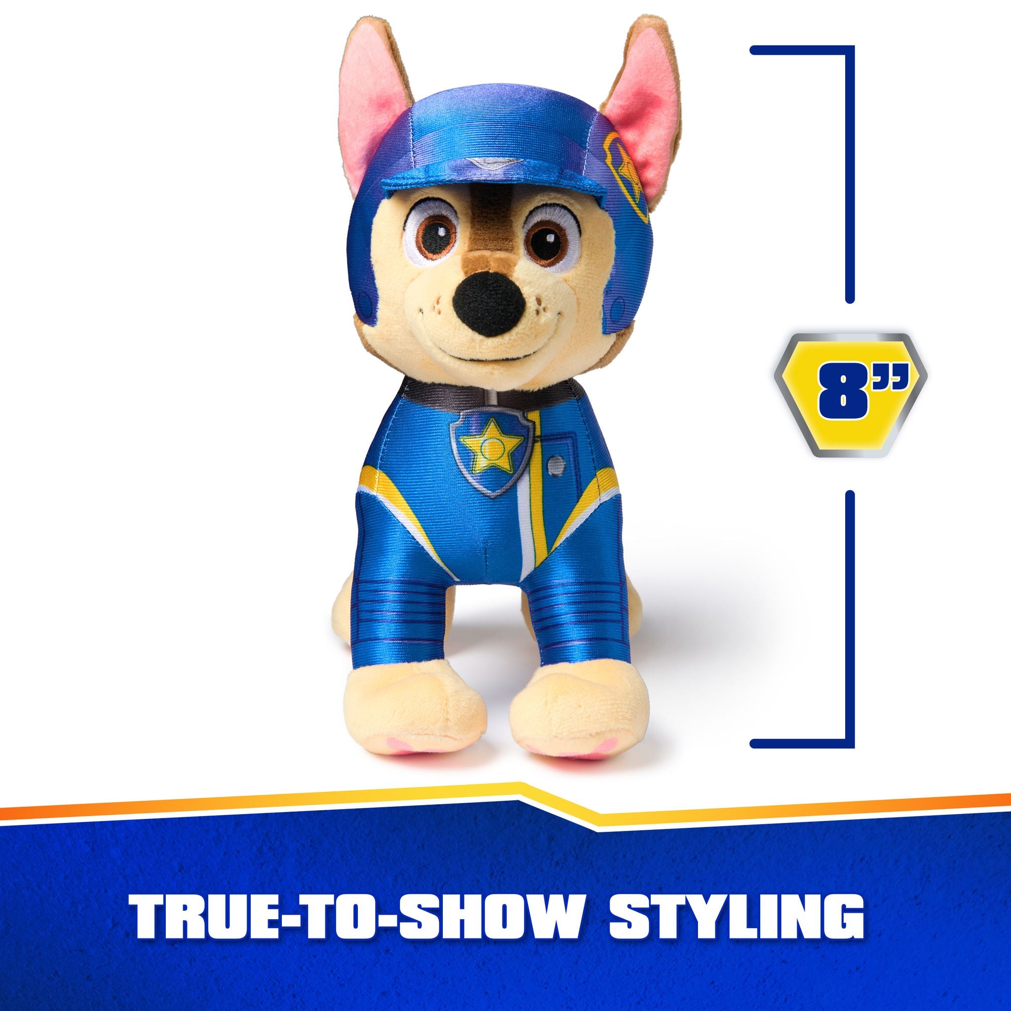 PAW Patrol 8-Inch Chase Rescue Wheels Plush - Great Gift!