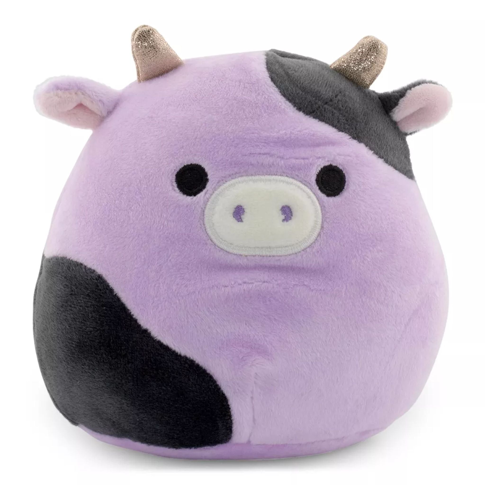 Squishmallows 5-Inch Alexie Purple & Black Cow Plush - Grab Yours Now!