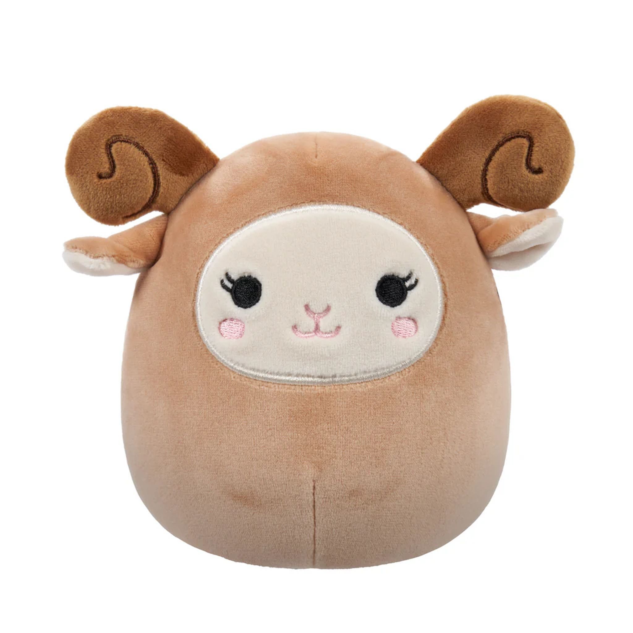 5-Inch Squishmallows S20 Plush - Reggie the Brown Ram
